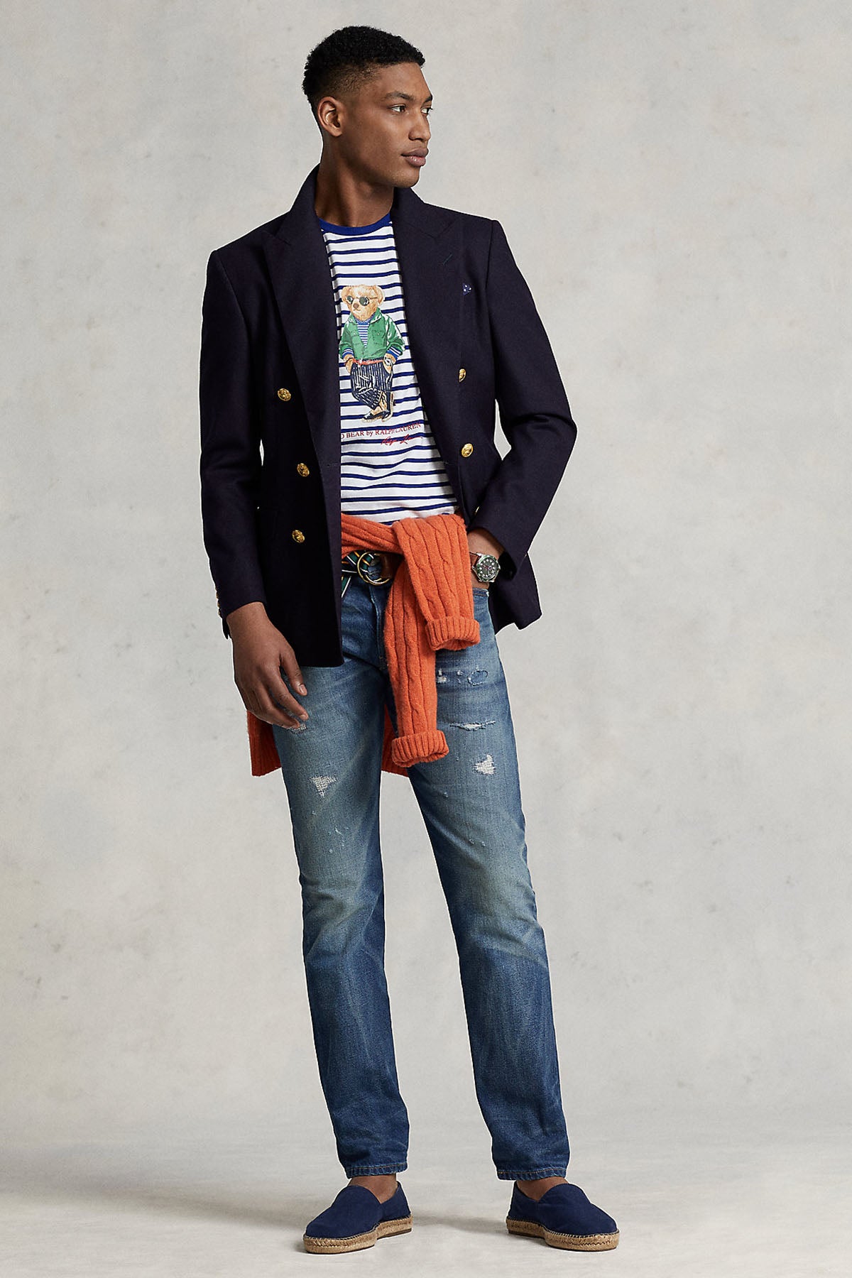 Polo Ralph Lauren Custom Slim Fit Polo Bear T-shirt-Libas Trendy Fashion Store