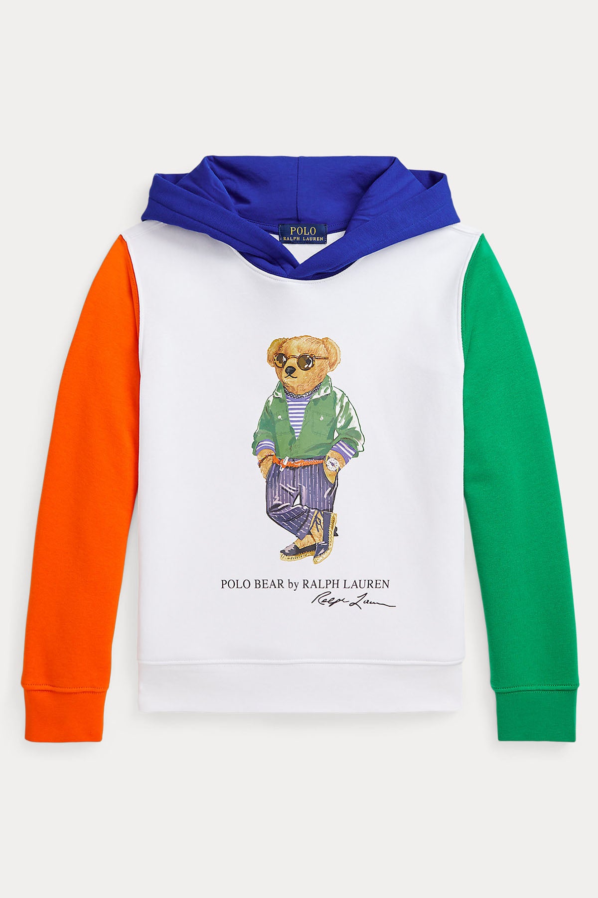 Polo Ralph Lauren Kids S-M Beden Erkek Çocuk Kapüşonlu Polo Bear Sweatshirt-Libas Trendy Fashion Store