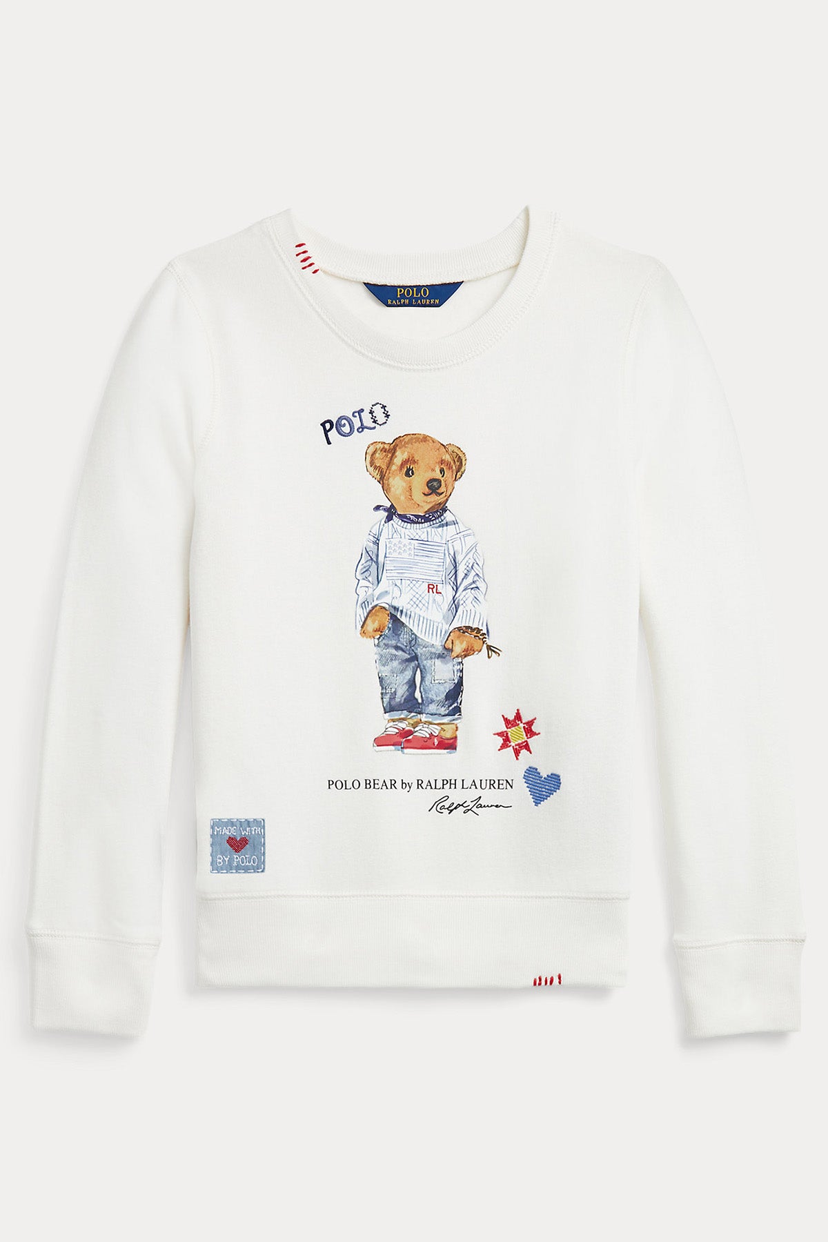 Polo Ralph Lauren Kids S-L Beden Kız Çocuk Polo Bear Sweatshirt-Libas Trendy Fashion Store