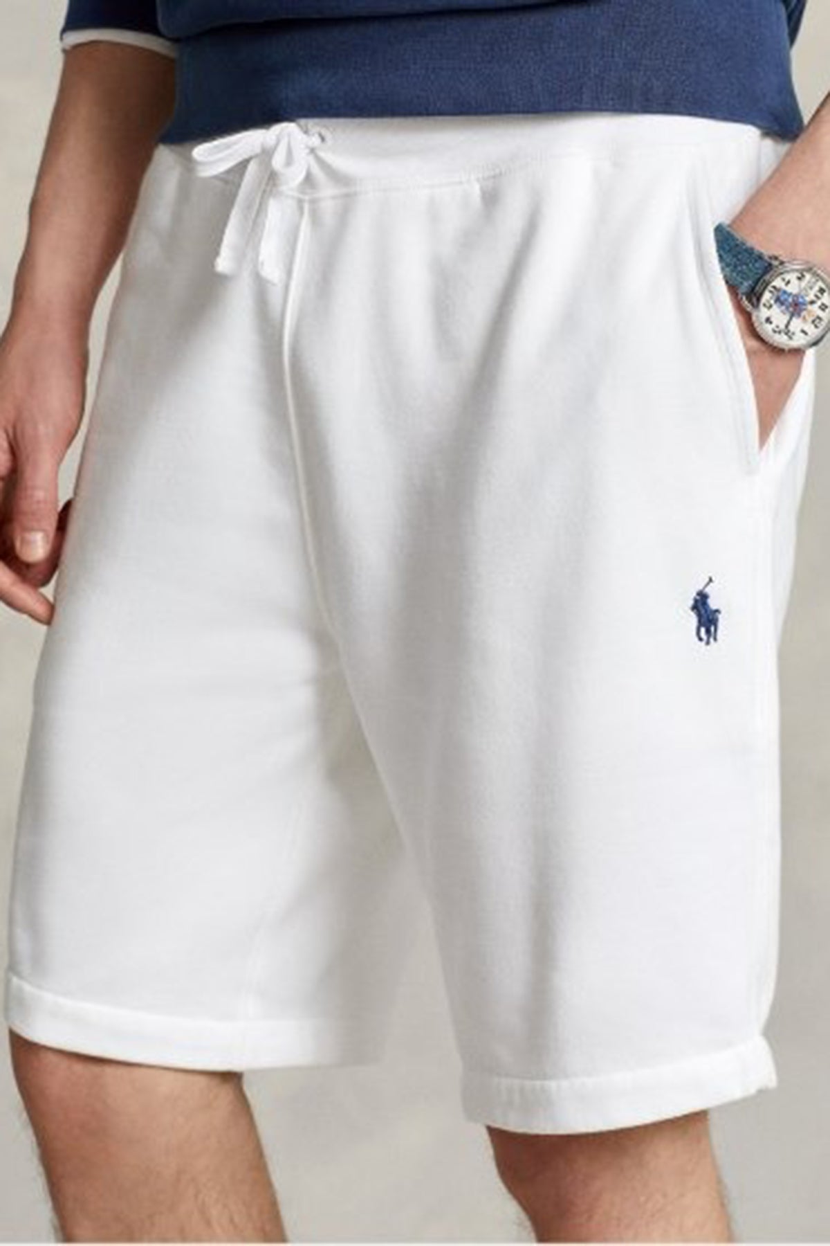 Polo Ralph Lauren Beli Lastikli Yıkamalı Penye Şort-Libas Trendy Fashion Store