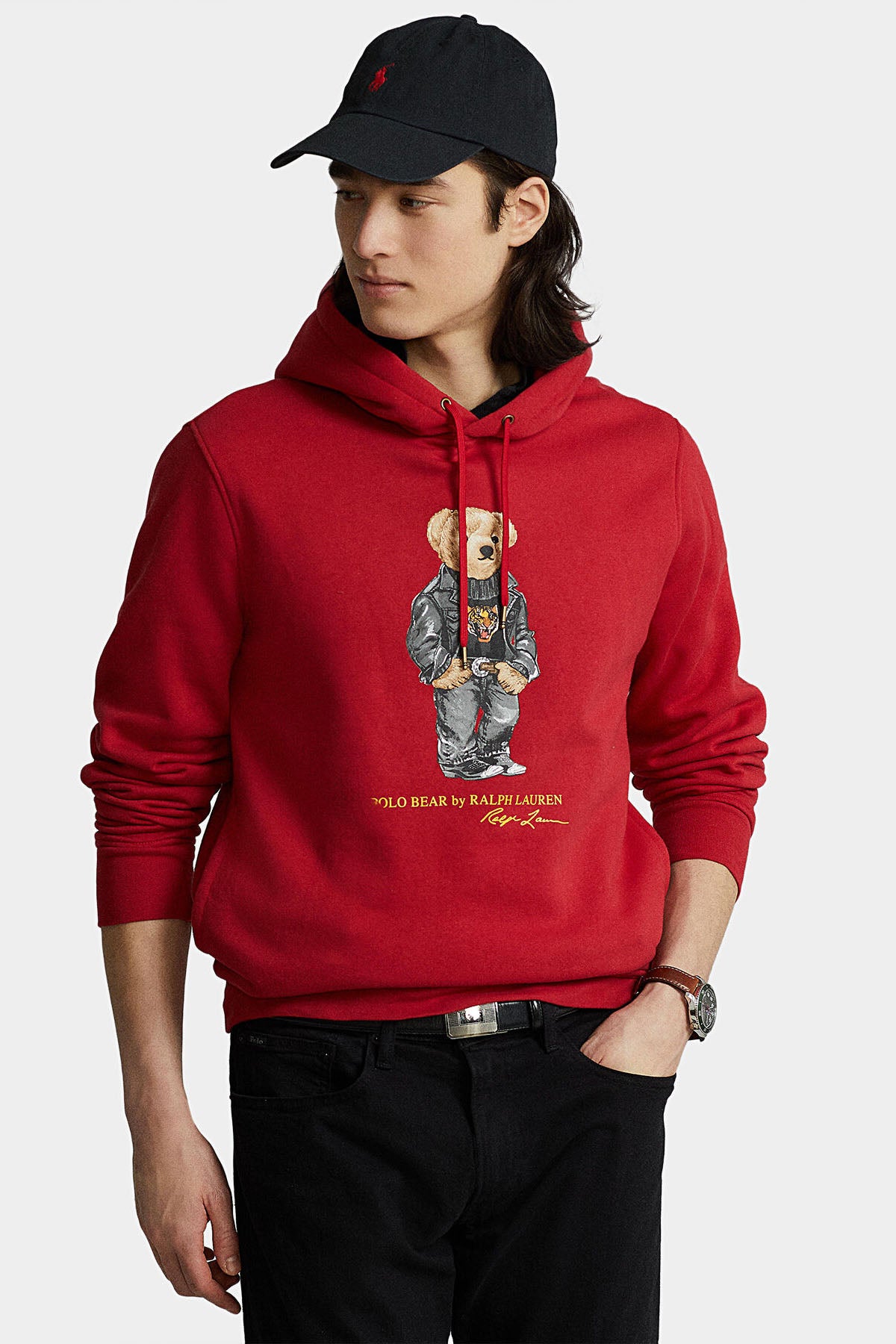 Polo Ralph Lauren Kapüşonlu Polo Bear Sweatshirt-Libas Trendy Fashion Store