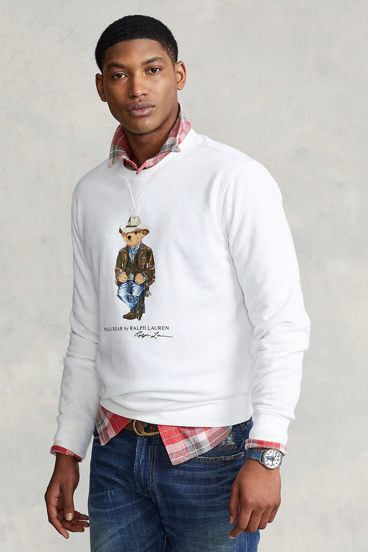 Polo Ralph Lauren Yuvarlak Yaka Polo Bear Sweatshirt-Libas Trendy Fashion Store