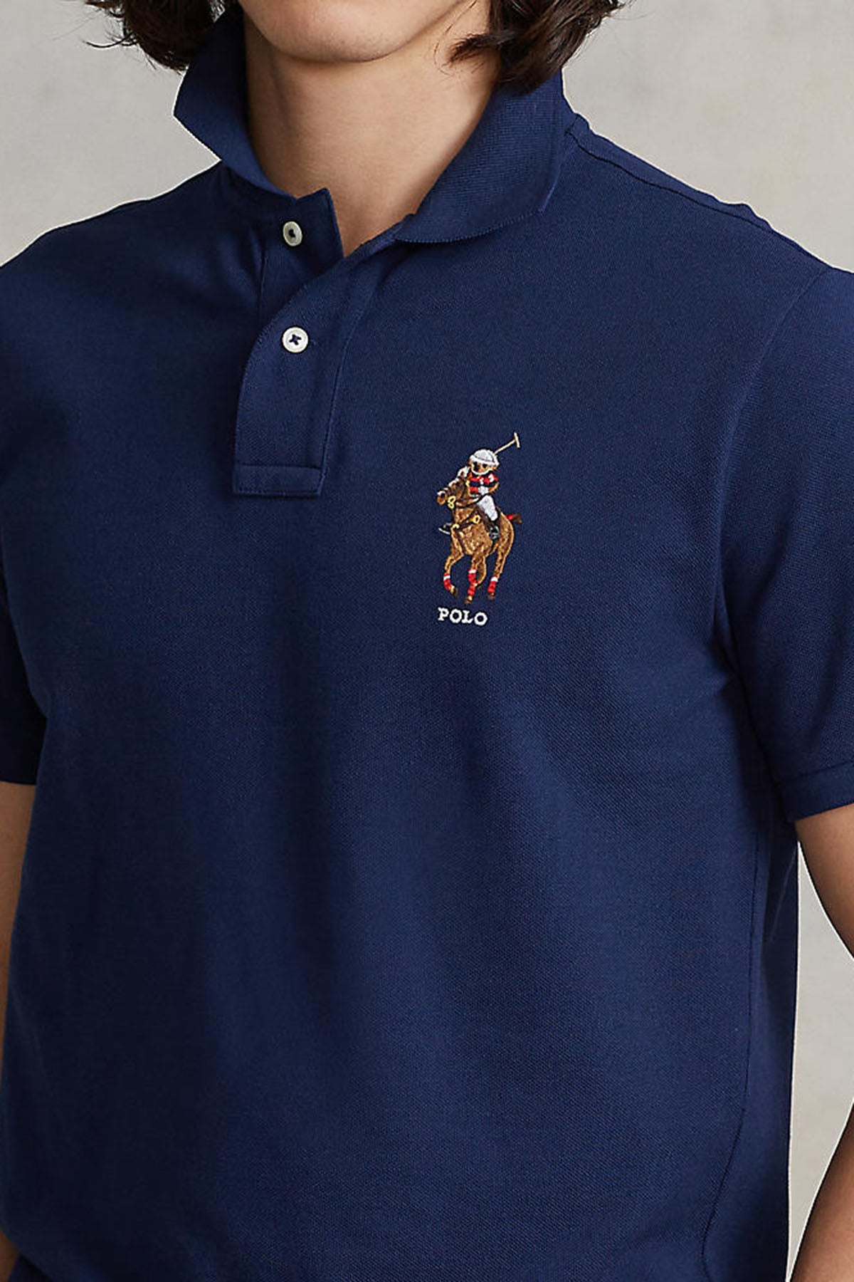 Polo Ralph Lauren Custom Slim Fit Polo Yaka Polo Bear T-shirt-Libas Trendy Fashion Store