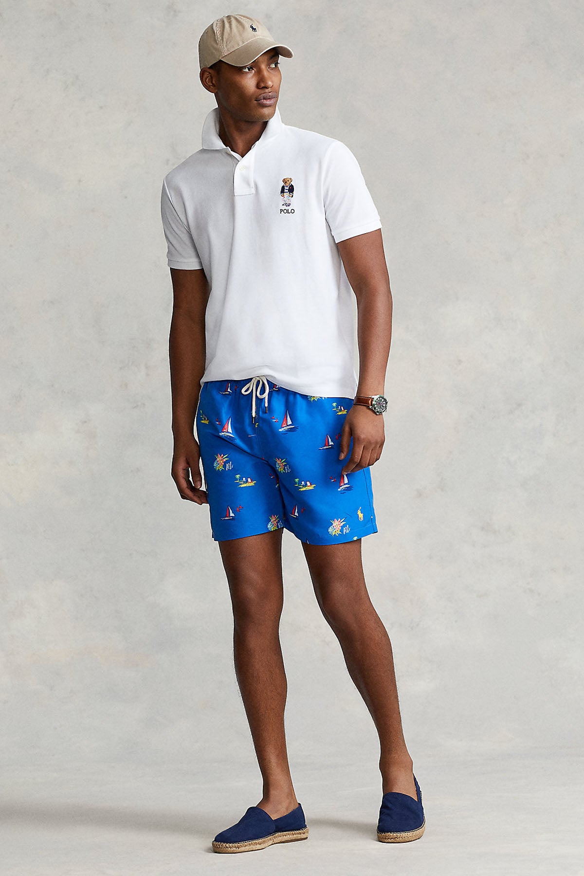 Polo Ralph Lauren Custom Slim Fit Polo Yaka Polo Bear T-shirt-Libas Trendy Fashion Store