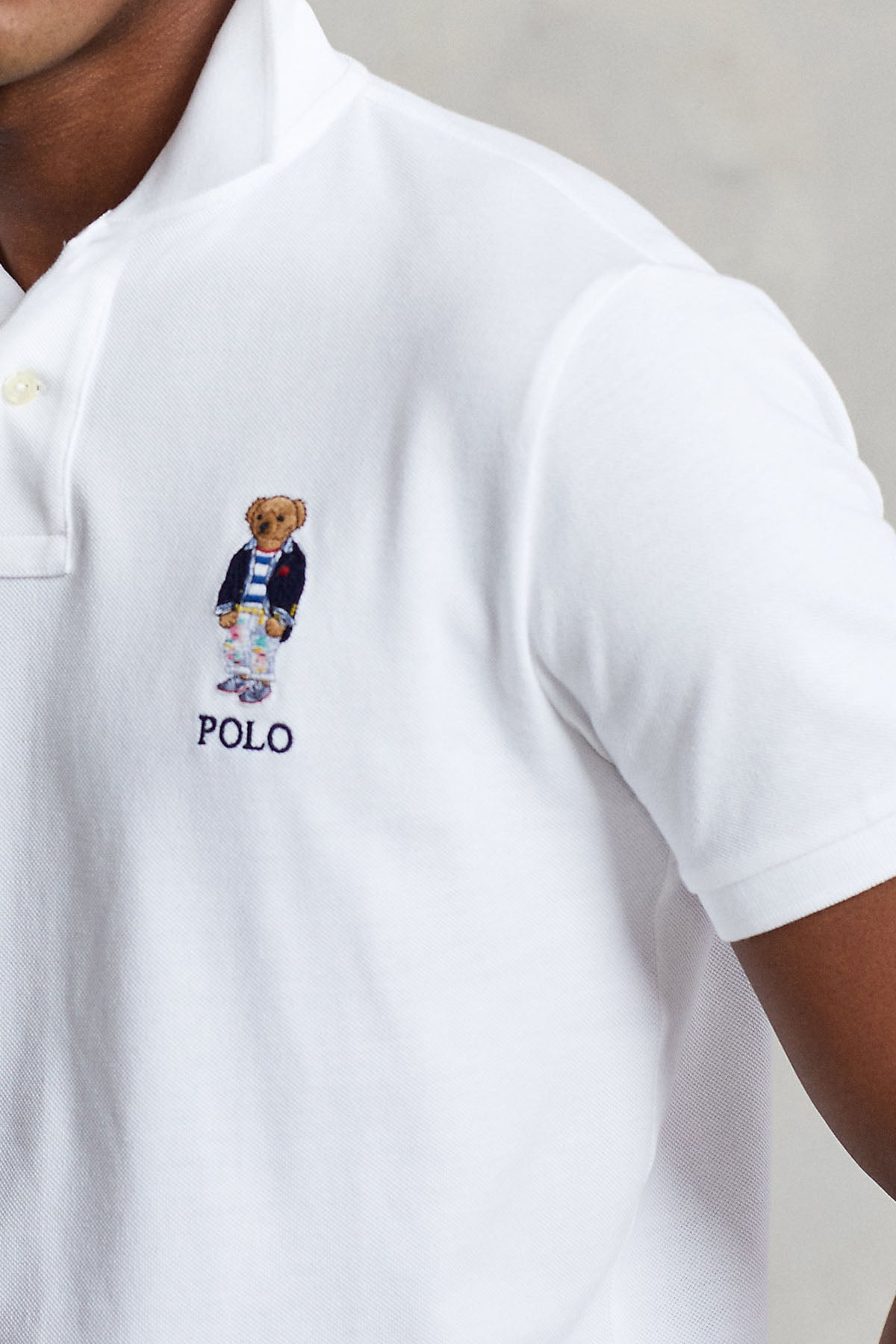 Polo Ralph Lauren Custom Slim Fit Polo Yaka Polo Bear T-shirt-Libas Trendy Fashion Store