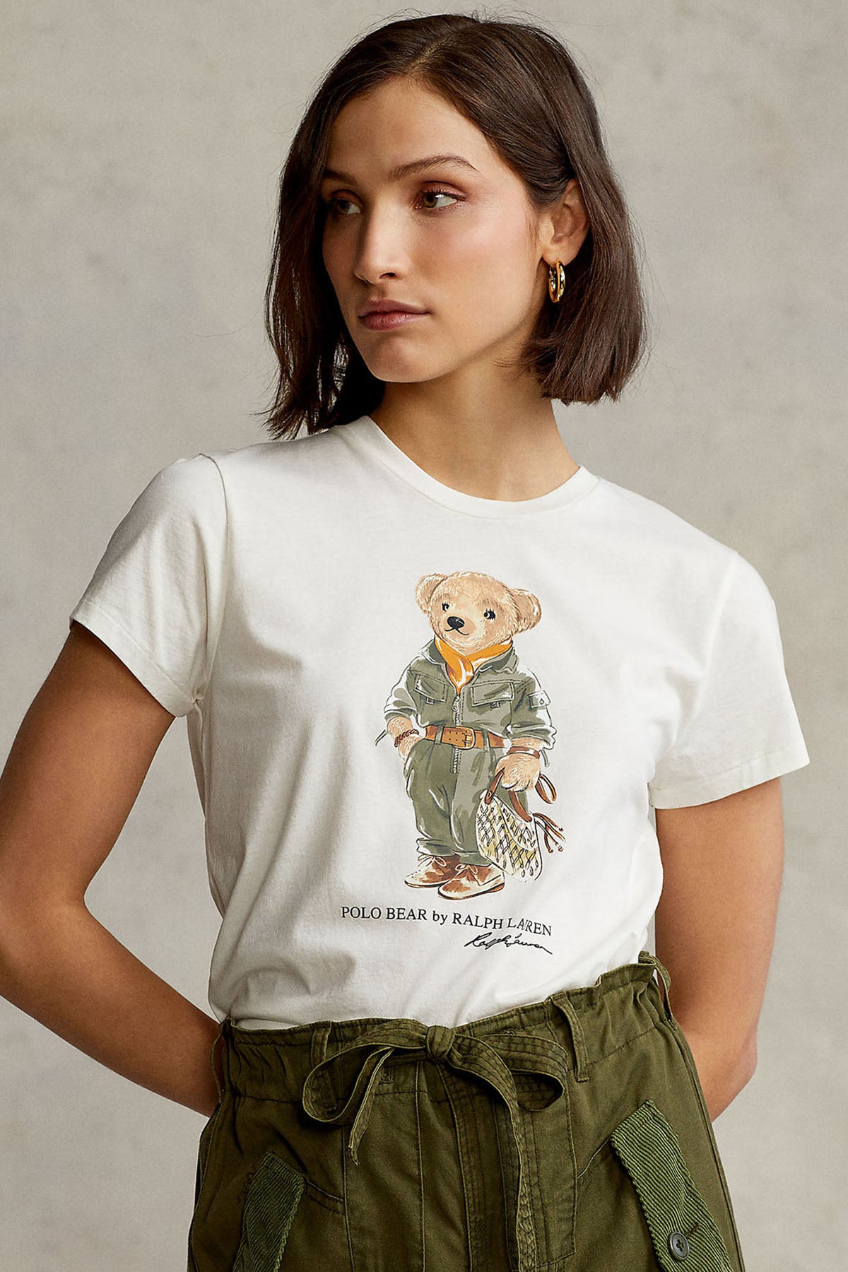 Polo Ralph Lauren Yuvarlak Yaka Polo Bear T-shirt-Libas Trendy Fashion Store