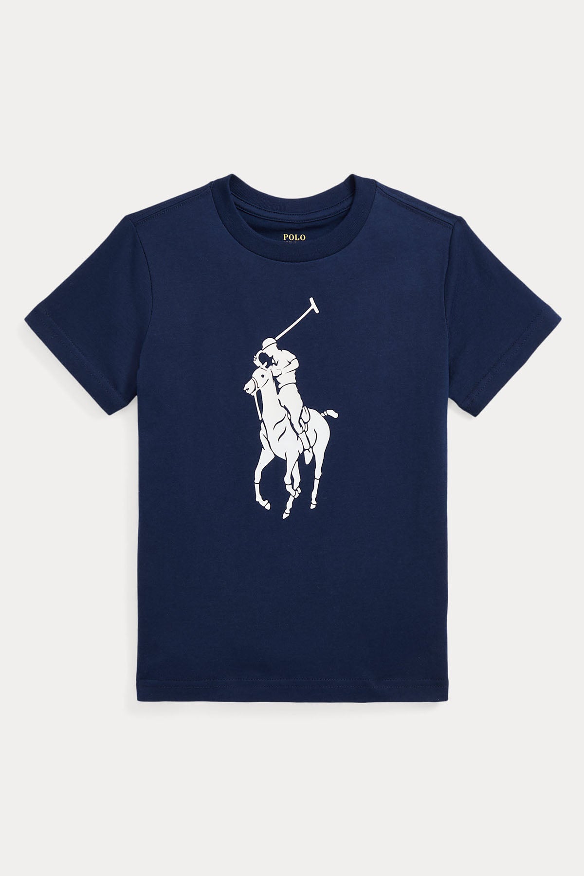 Polo Ralph Lauren Kids 4 Yaş Erkek Çocuk Renk Değiştiren Logolu T-shirt-Libas Trendy Fashion Store