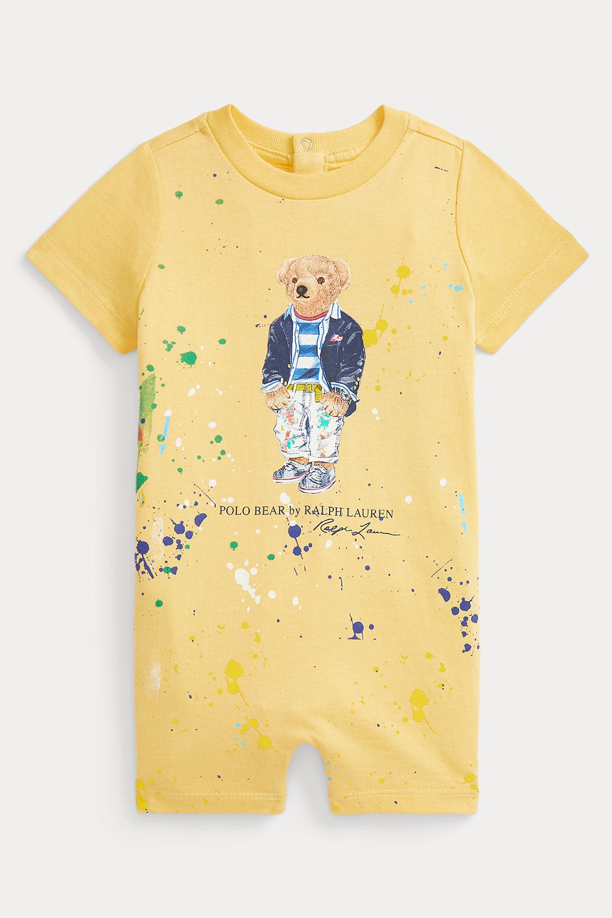 Polo Ralph Lauren Kids 12-18 Aylık Erkek Bebek Polo Bear Tulum-Libas Trendy Fashion Store