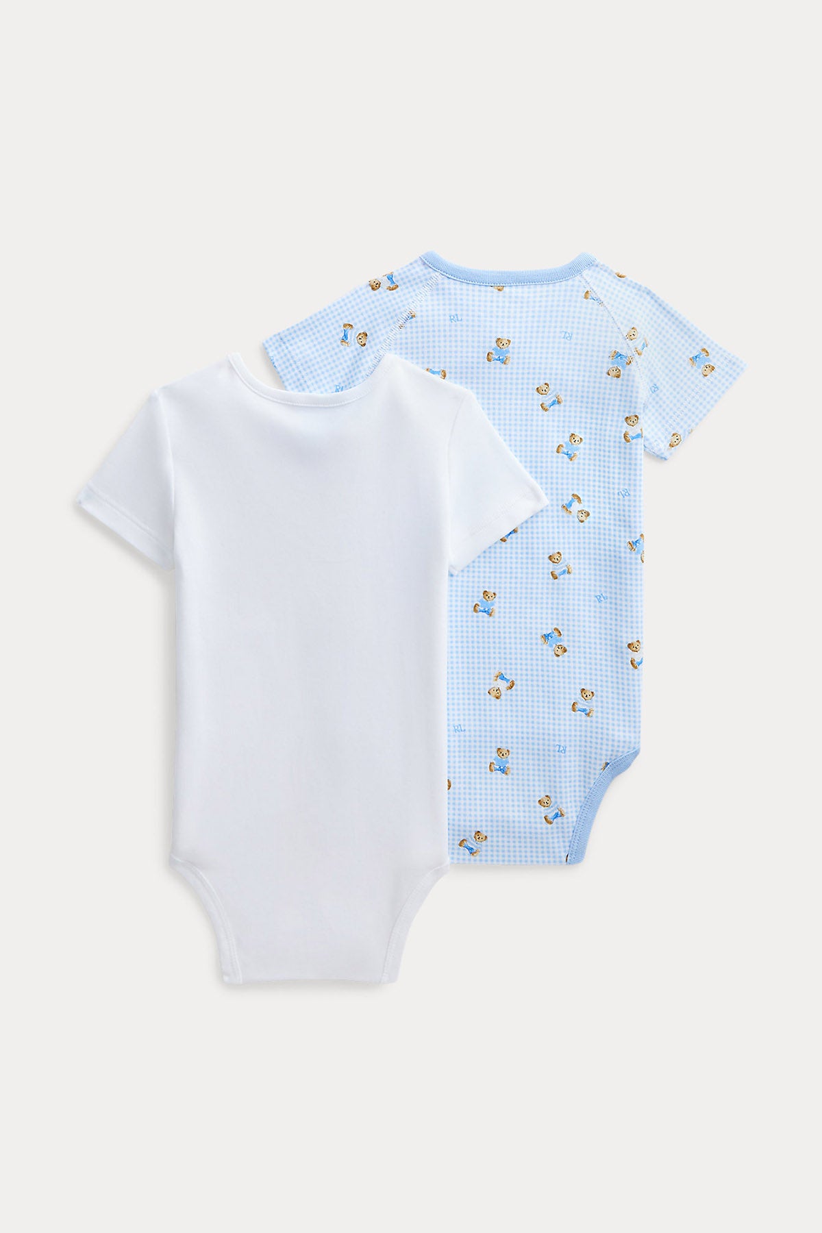 Polo Ralph Lauren Kids 3-6 Aylık Erkek Bebek Polo Bear Tulum Set-Libas Trendy Fashion Store