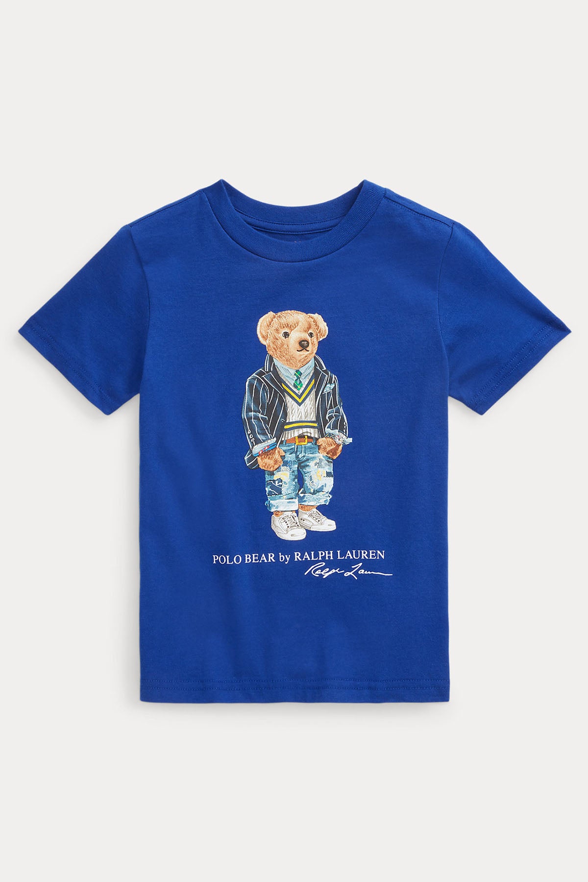 Polo Ralph Lauren Kids 5-7 Yaş Erkek Çocuk Polo Bear T-shirt-Libas Trendy Fashion Store