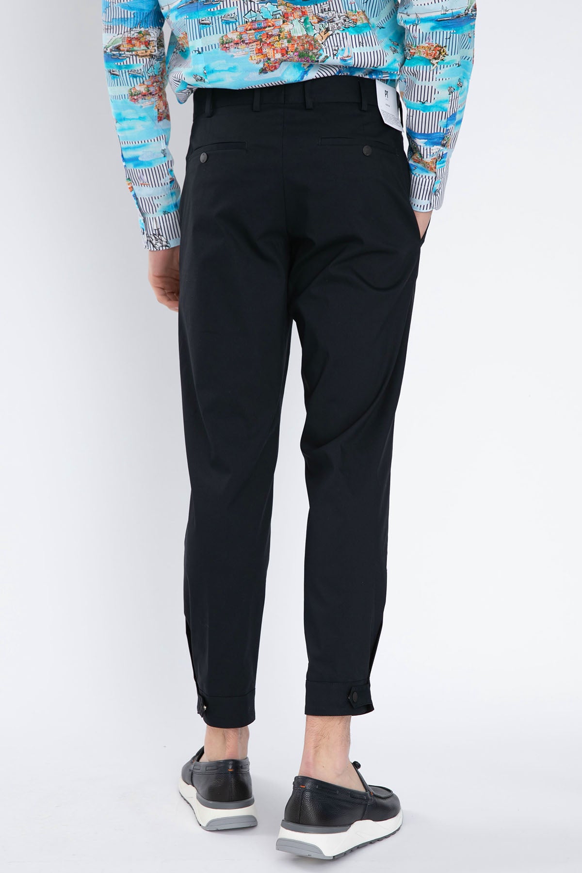 Pantaloni Torino Zeta Çıtçıtlı Paça Streç Pantolon-Libas Trendy Fashion Store