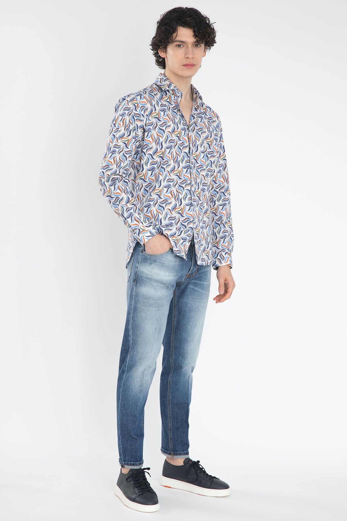 Pantaloni Torino Reggae Fit Yıkamalı Streç Jeans-Libas Trendy Fashion Store