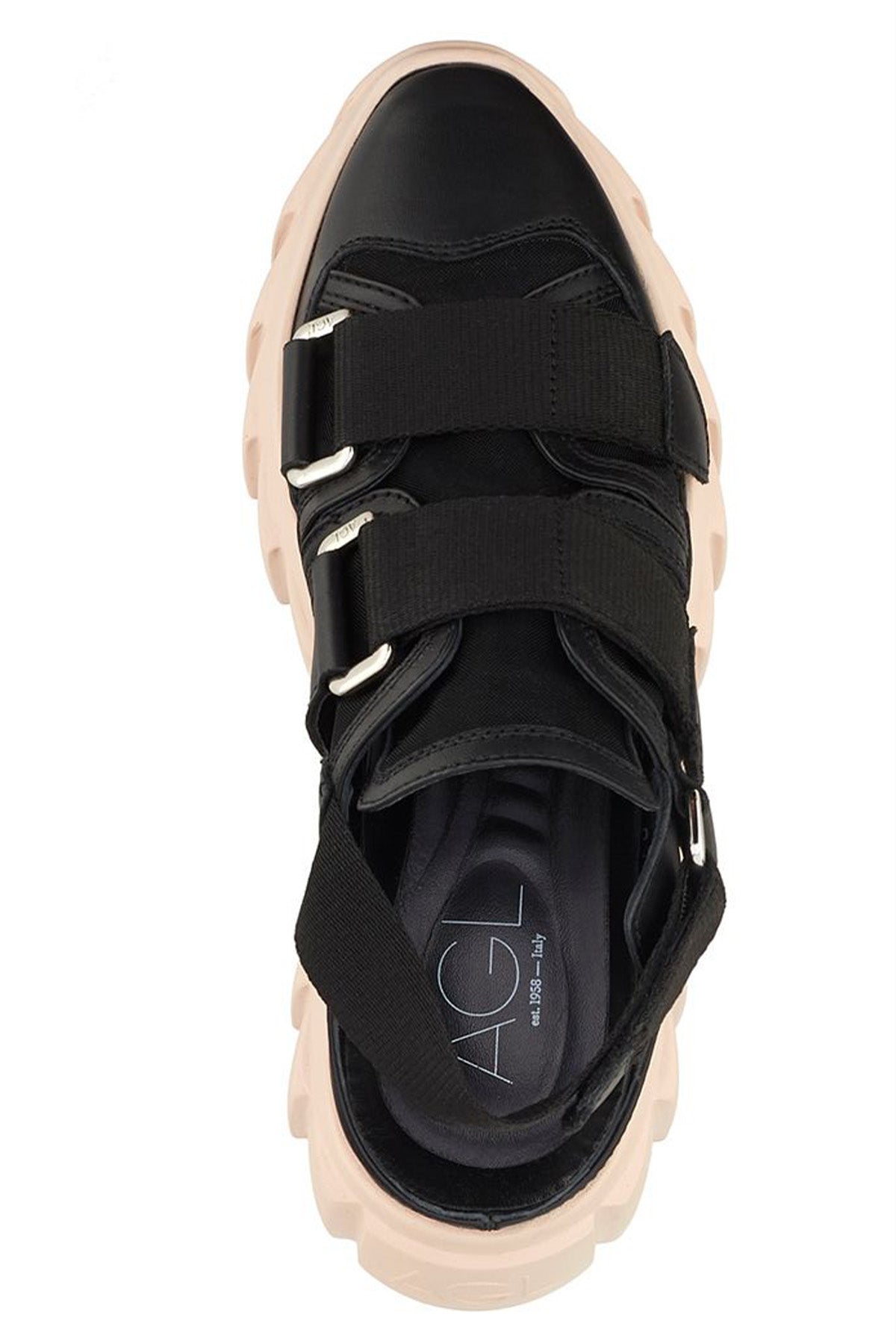 Agl Traspy Cırt Cırt Bantlı Deri Sandalet-Libas Trendy Fashion Store