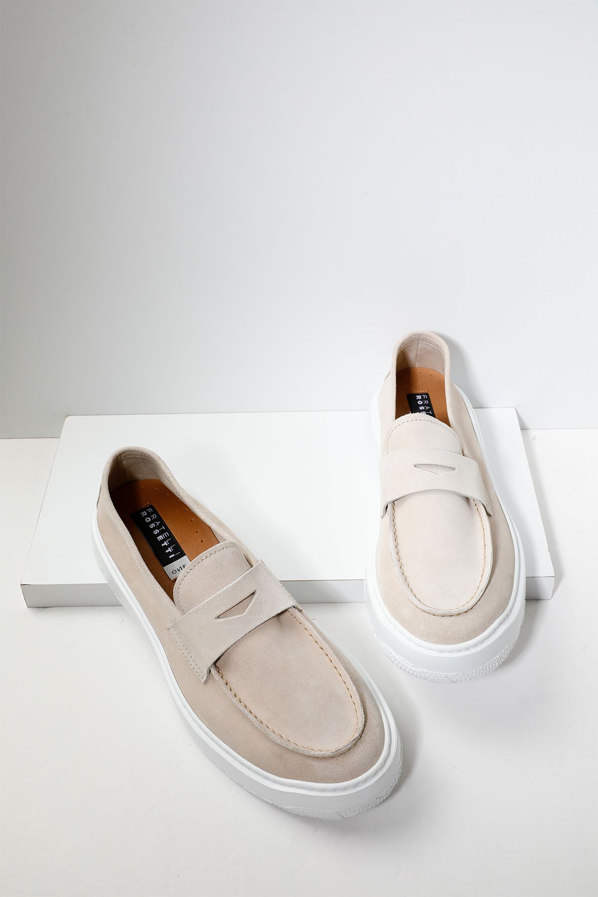 Fratelli Rossetti Süet Loafer Ayakkabı-Libas Trendy Fashion Store