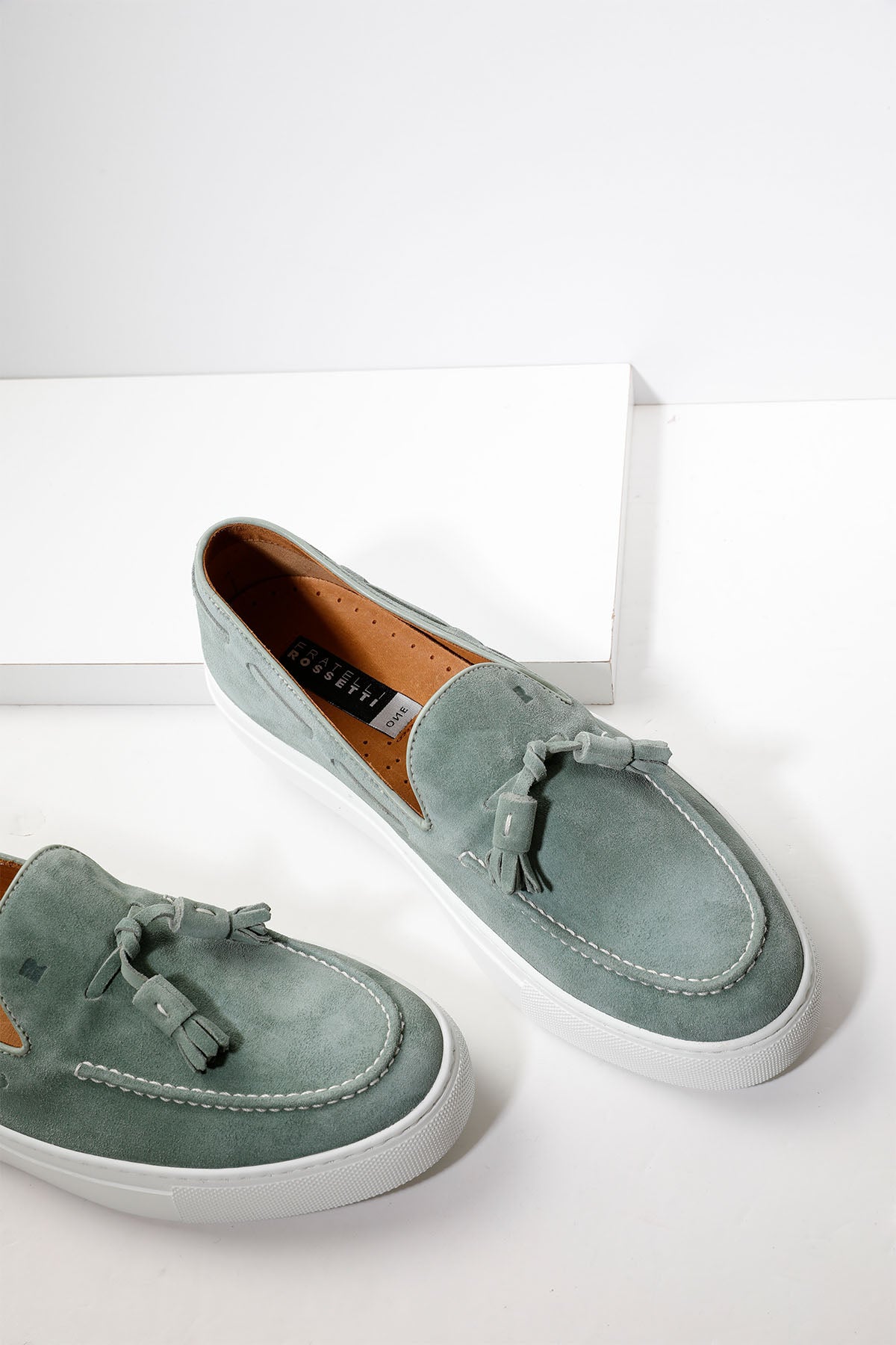 Fratelli Rossetti Püsküllü Süet Loafer Ayakkabı-Libas Trendy Fashion Store