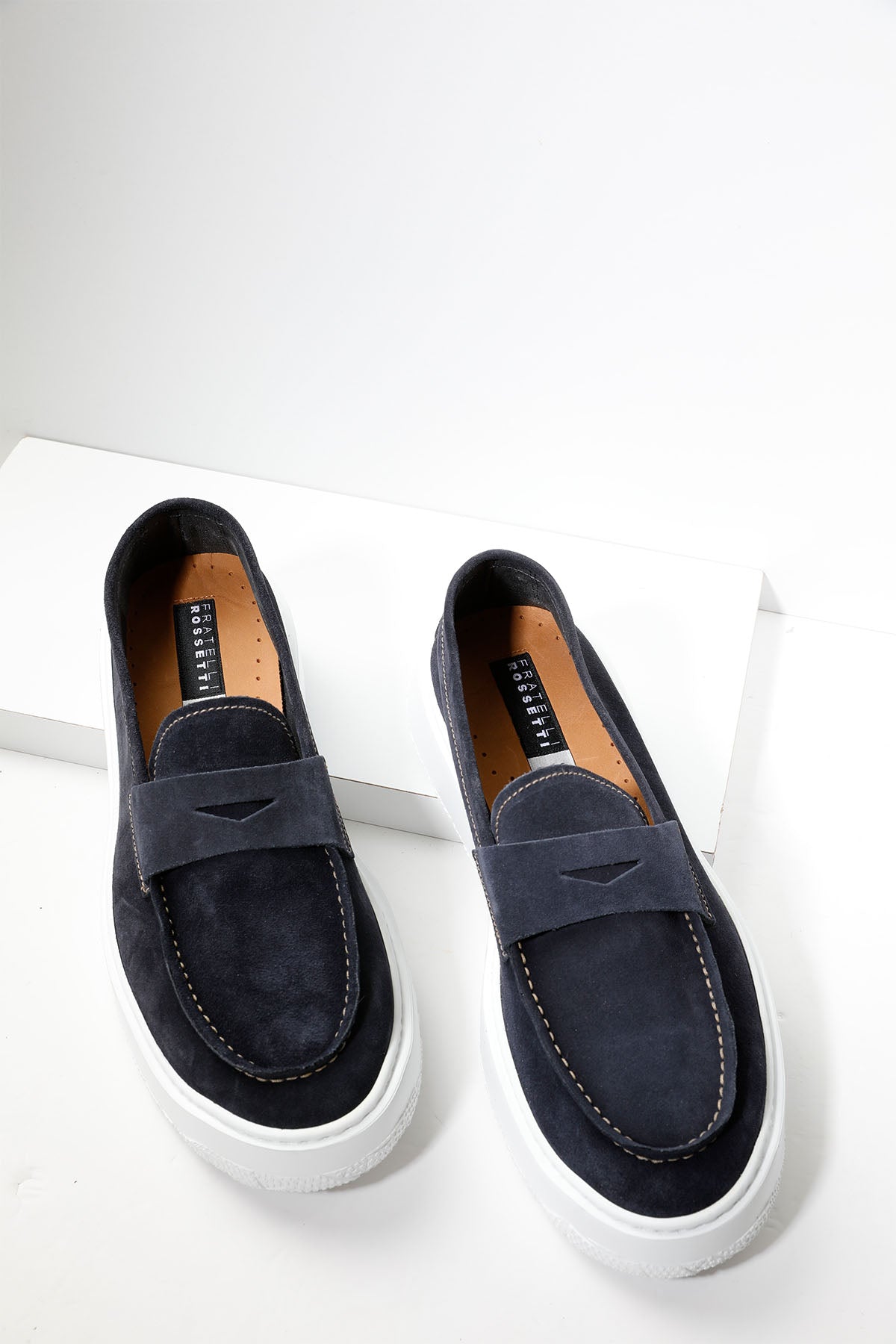 Fratelli Rossetti Süet Loafer Ayakkabı-Libas Trendy Fashion Store