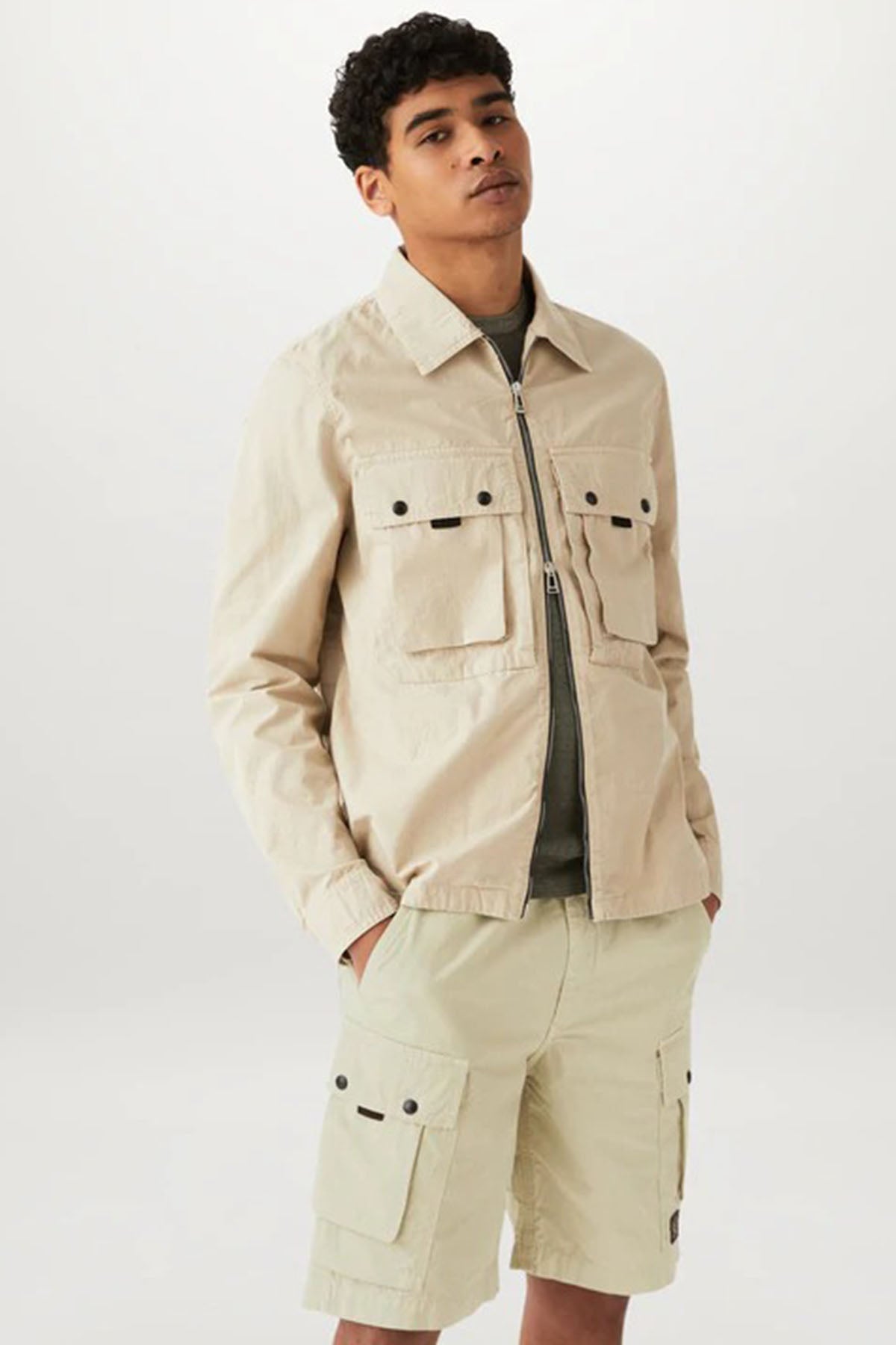 Belstaff Beli Lastikli Kargo Cepli Şort-Libas Trendy Fashion Store