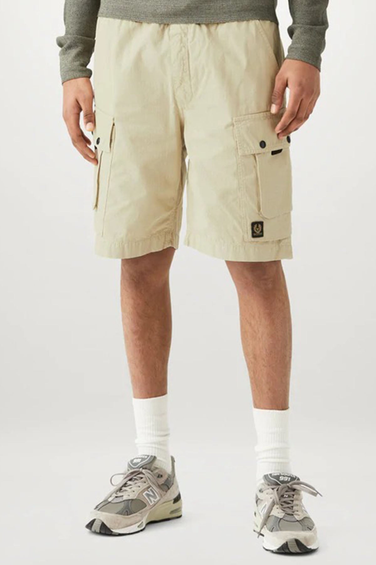 Belstaff Beli Lastikli Kargo Cepli Şort-Libas Trendy Fashion Store