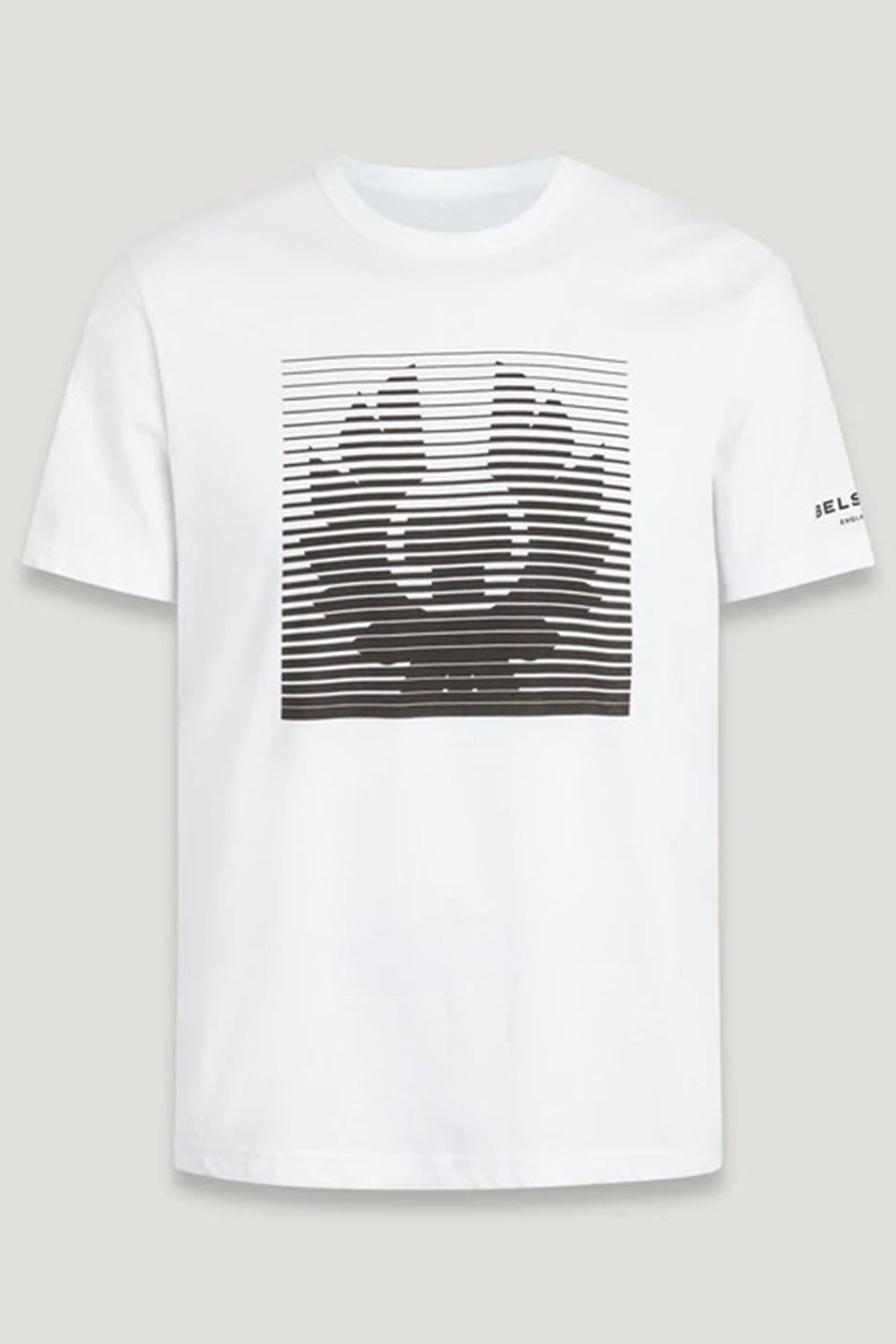 Belstaff Yuvarlak Yaka Logolu T-shirt-Libas Trendy Fashion Store