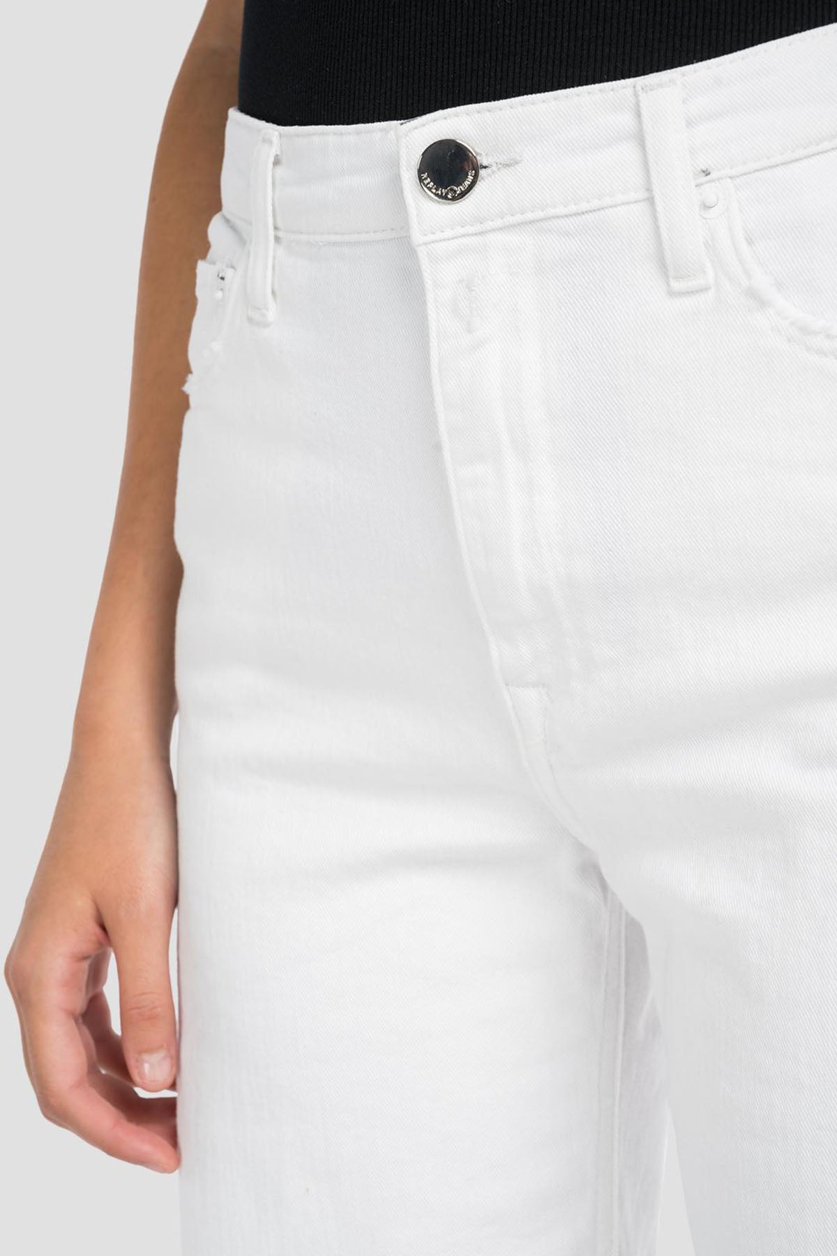 Replay Fahra Crop Geniş Paça Yüksek Bel Jeans-Libas Trendy Fashion Store