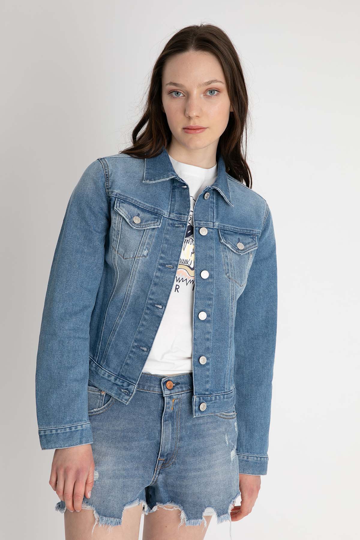 Replay Denim Ceket-Libas Trendy Fashion Store