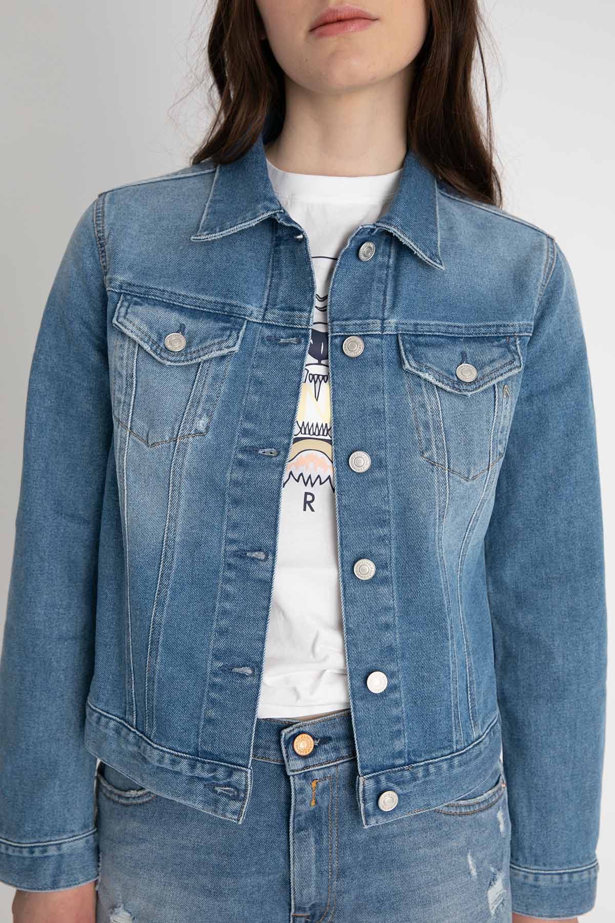 Replay Denim Ceket-Libas Trendy Fashion Store