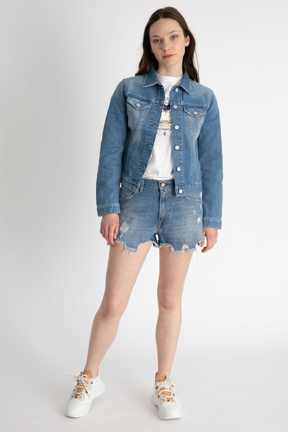 Kenzo Kaplan Logolu T-shirt-Libas Trendy Fashion Store