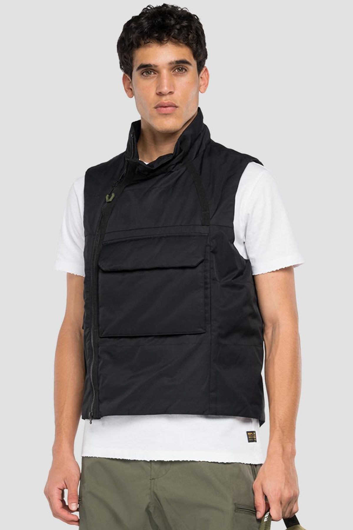 Replay Cep Detaylı Dik Yaka Yelek-Libas Trendy Fashion Store