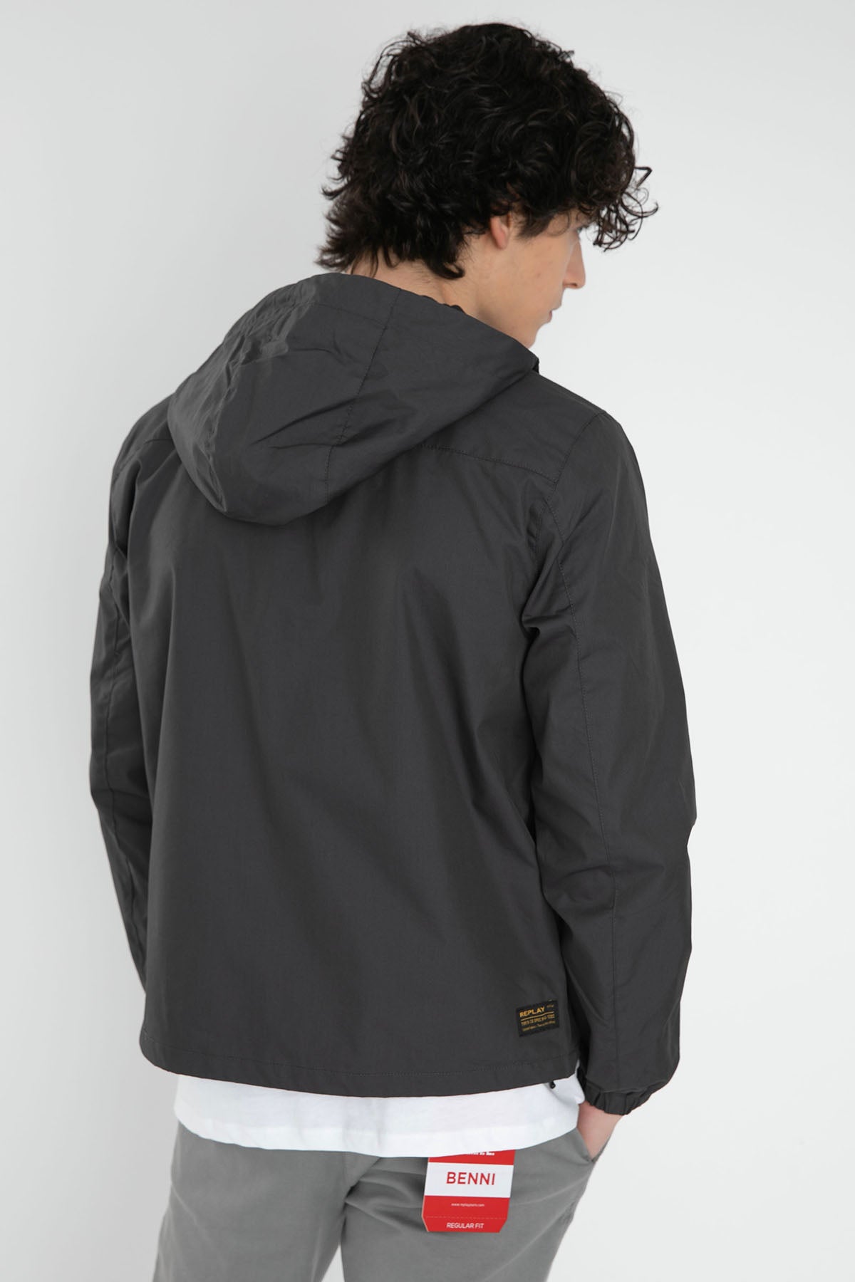 Replay Kapüşonlu Kapaklı Cep Detaylı Mont-Libas Trendy Fashion Store