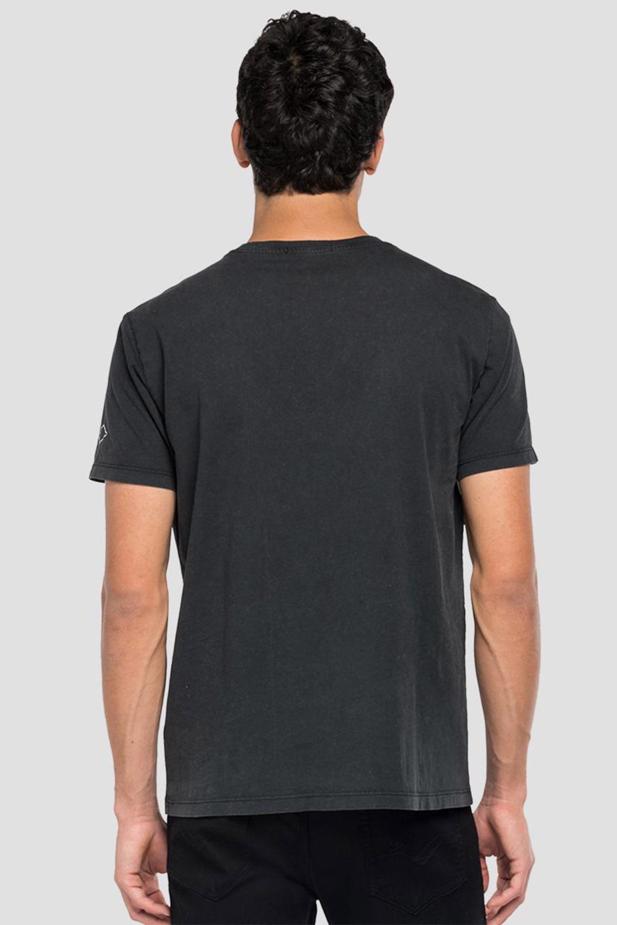 Replay Nakış Logolu Yuvarlak Yaka T-shirt-Libas Trendy Fashion Store