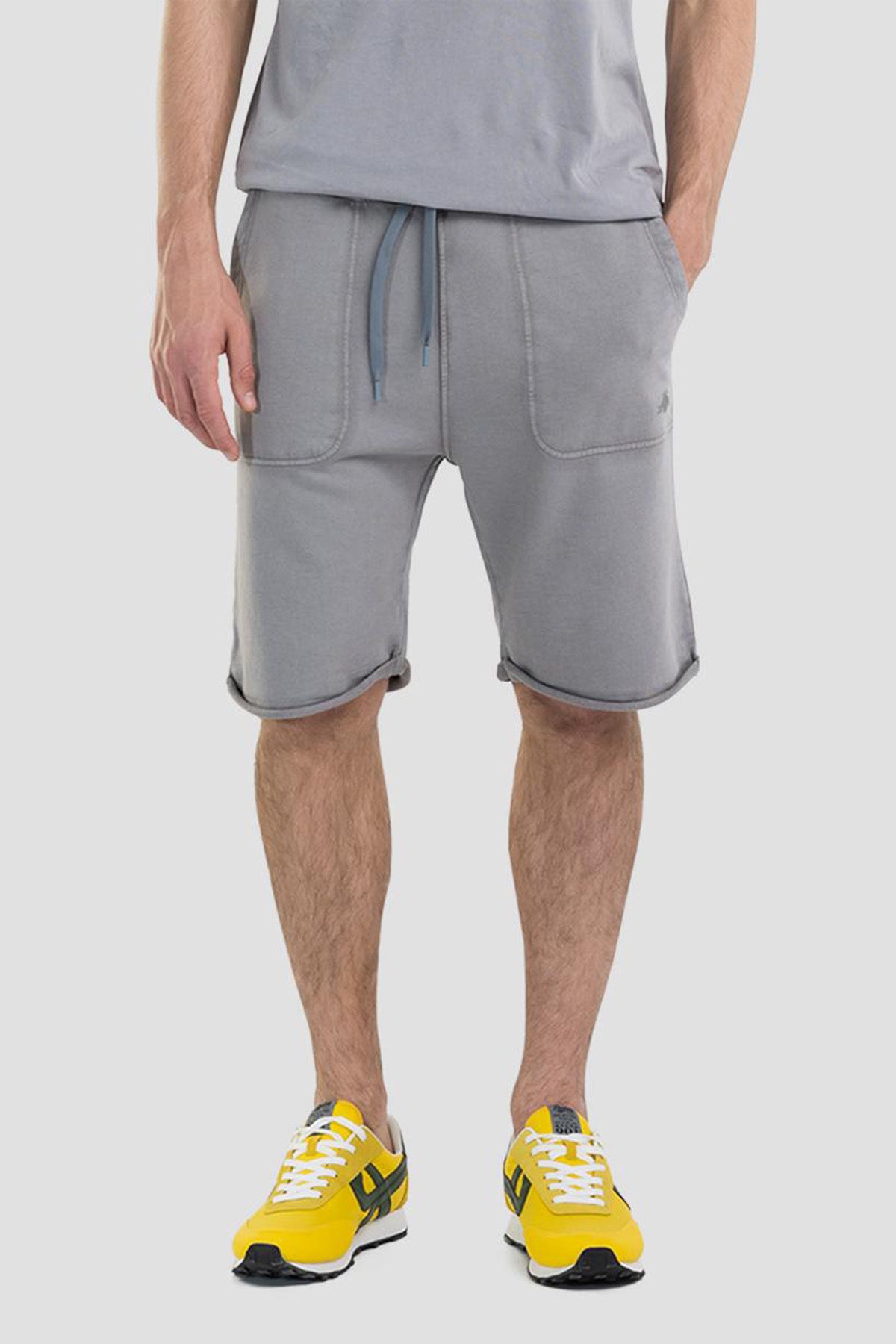 Replay Beli Lastikli Penye Şort-Libas Trendy Fashion Store