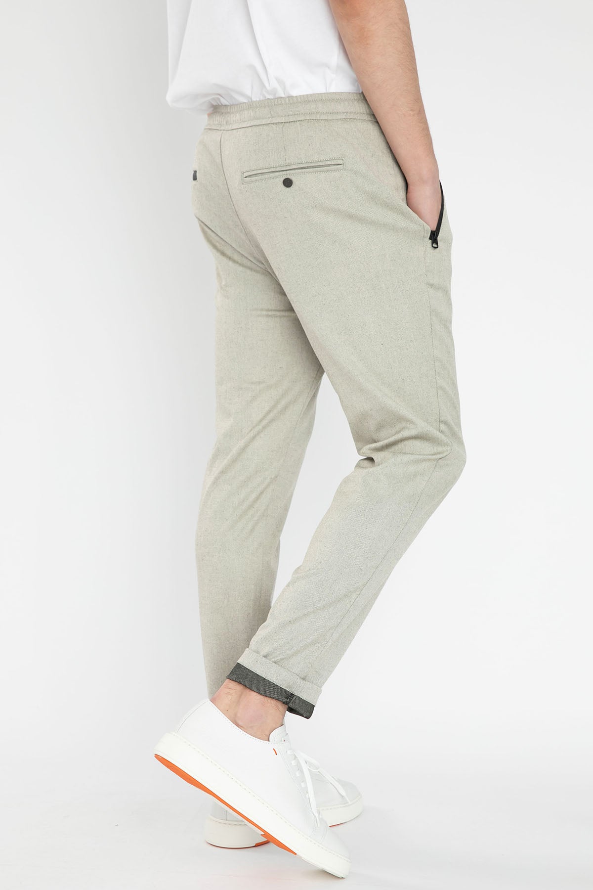 Replay Beli Lastikli Slim Fit Pantolon-Libas Trendy Fashion Store