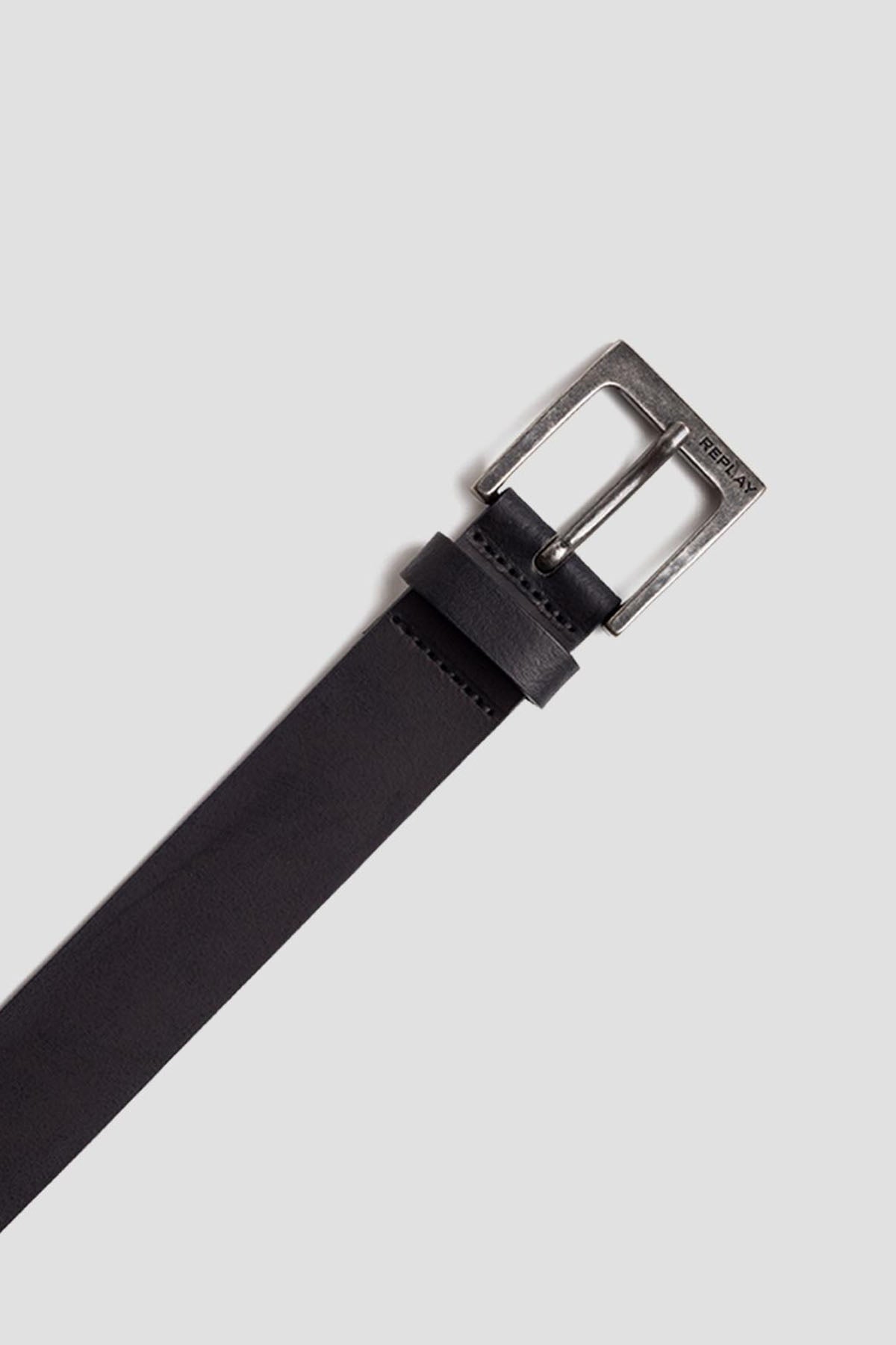Replay Metal Tokalı Deri Kemer-Libas Trendy Fashion Store