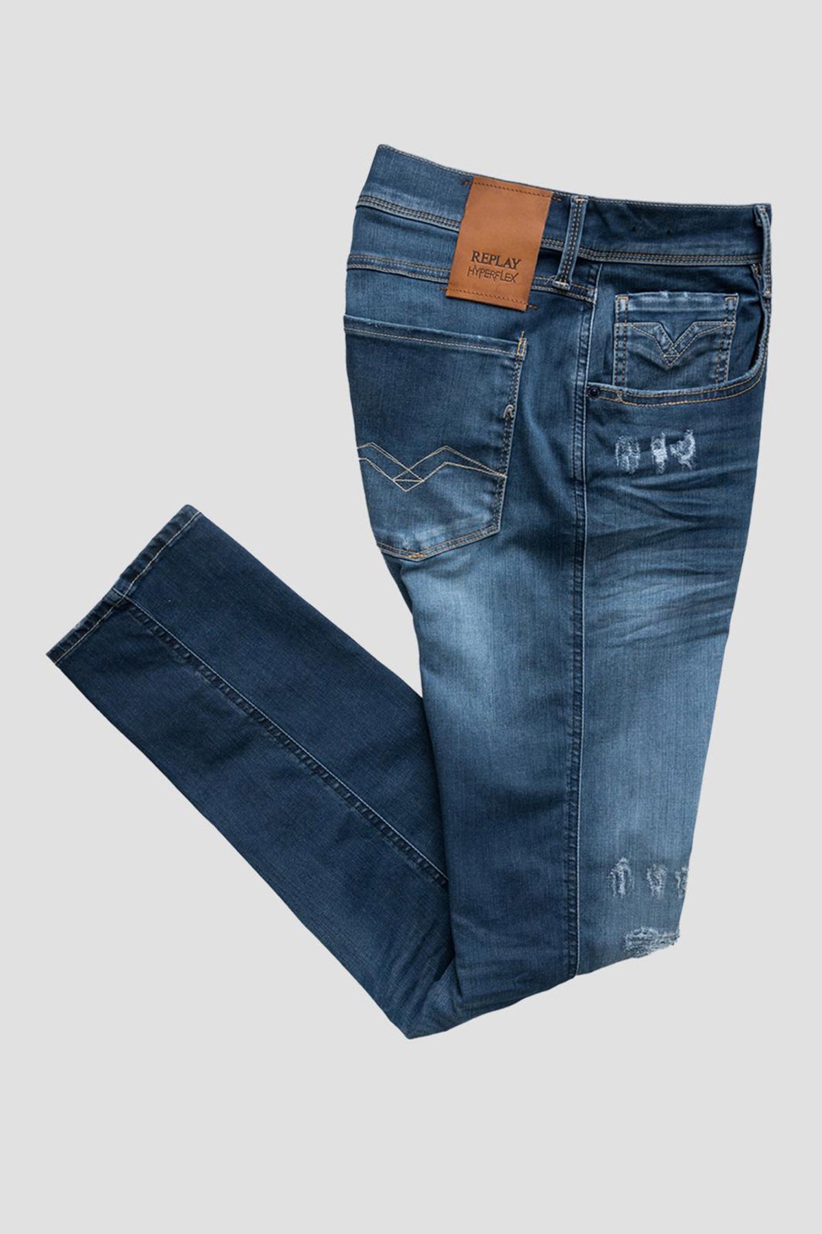 Replay Hyperflex X-Lite Re-Used Anbass Slim Fit Jeans-Libas Trendy Fashion Store