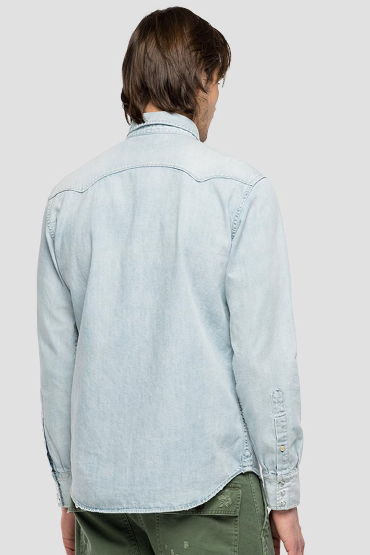 Replay Cep Detaylı Denim Gömlek-Libas Trendy Fashion Store