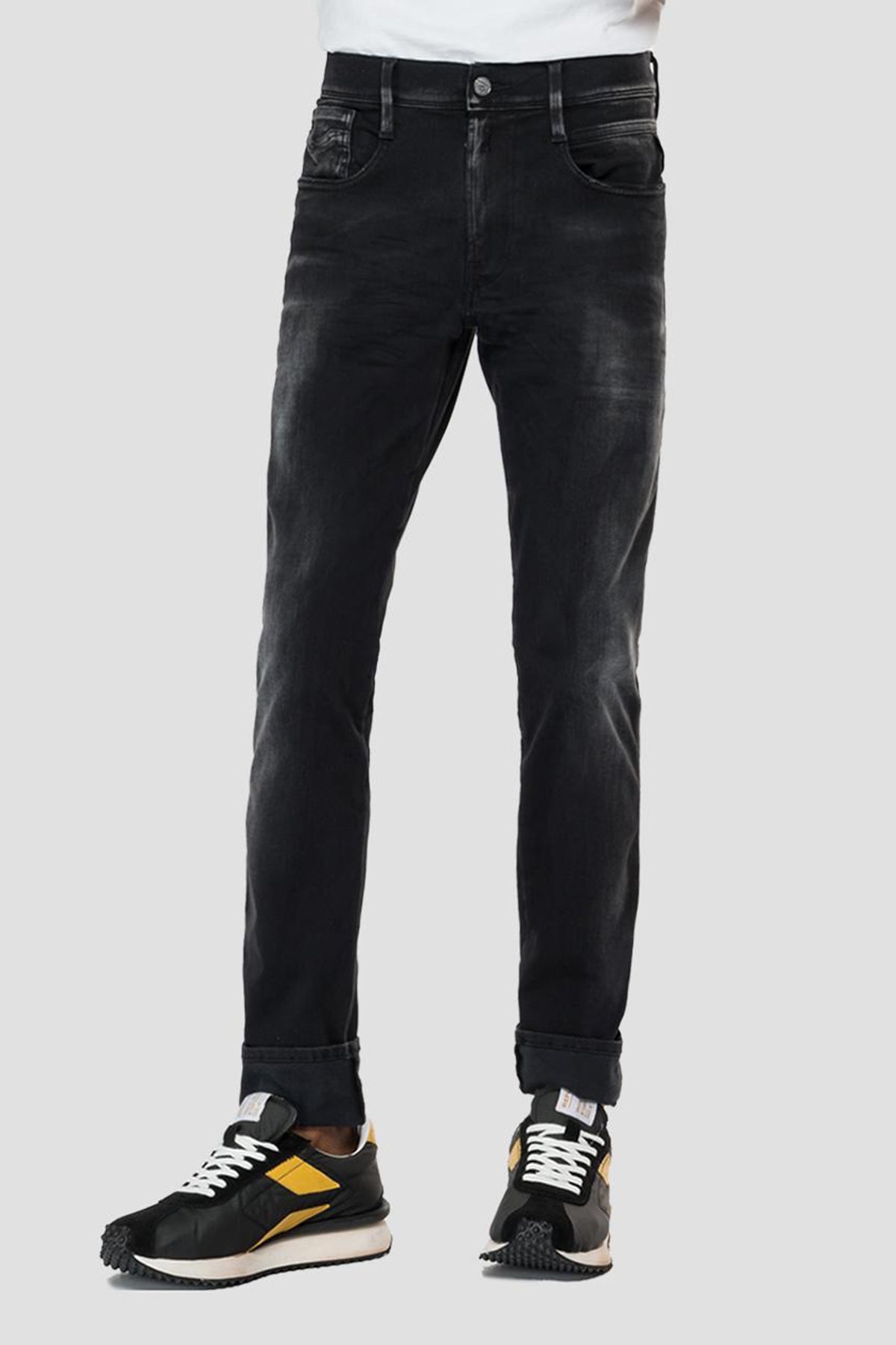 Replay Re-Used Hyperflex Anbass Slim Fit Jeans-Libas Trendy Fashion Store