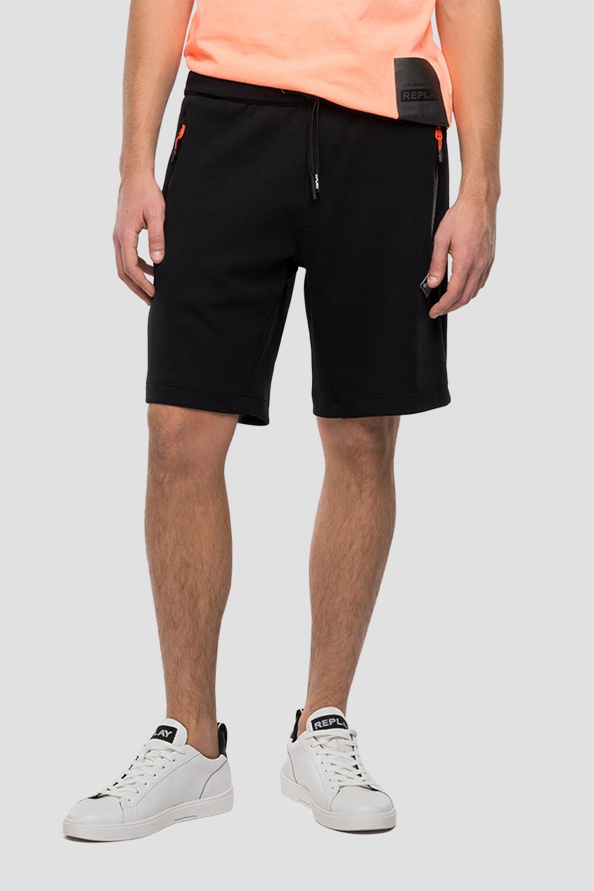 Replay Beli Lastikli Streç Şort-Libas Trendy Fashion Store