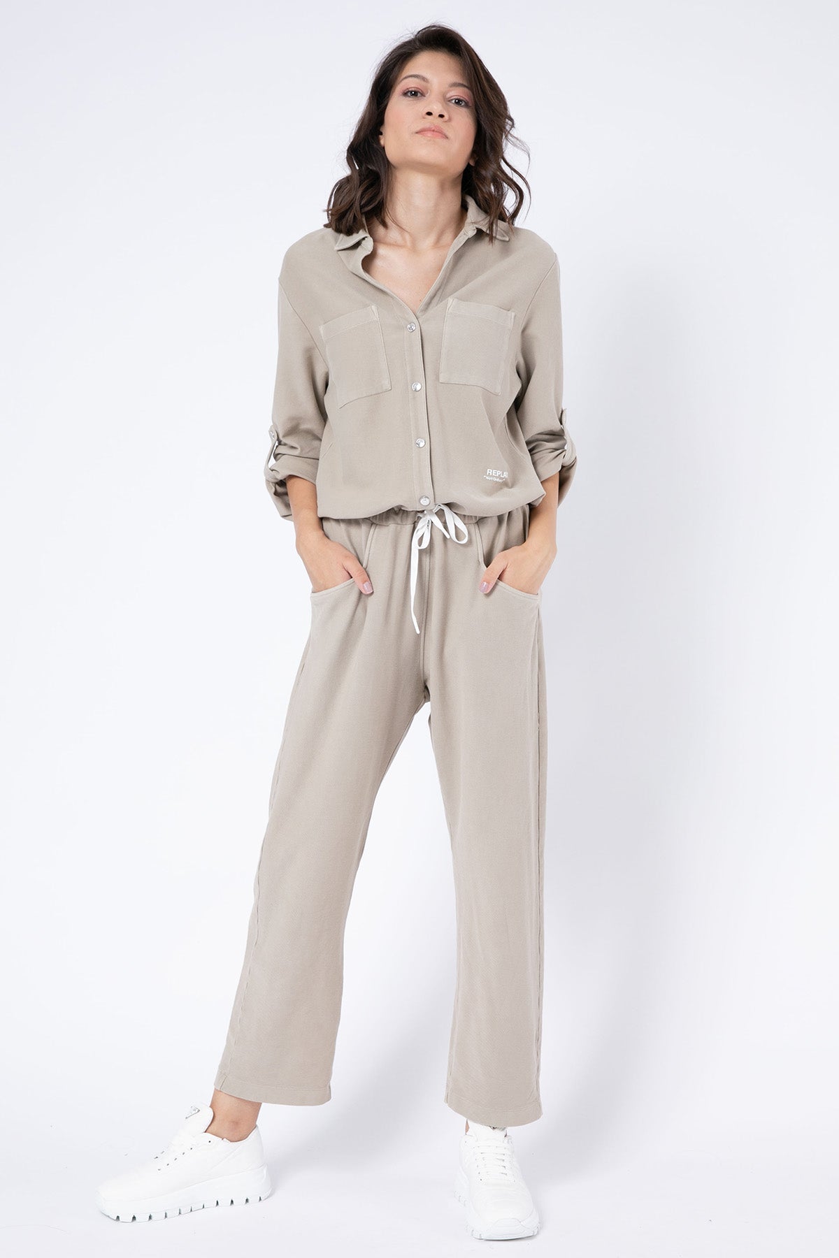 Replay Beli Lastikli Relaxed Fit Tulum-Libas Trendy Fashion Store