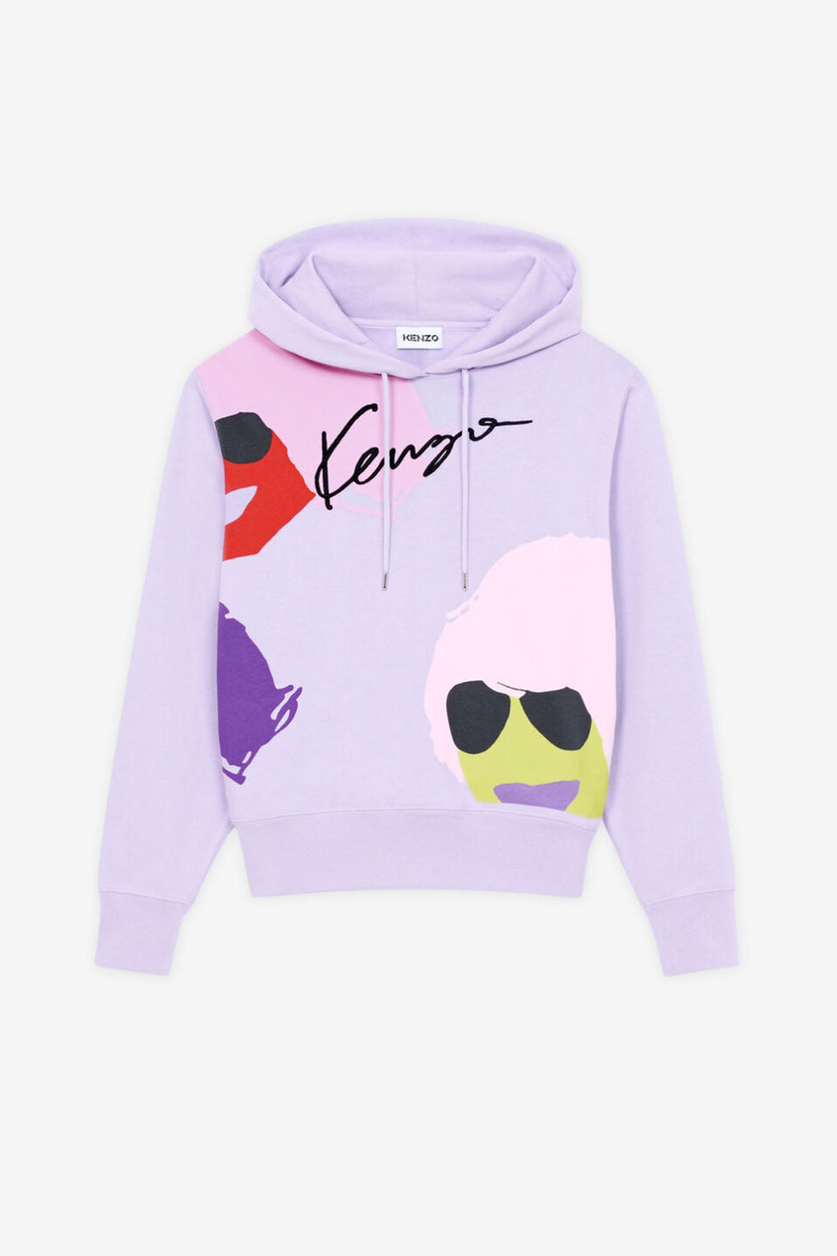 Kenzo Takada Desenli Kapüşonlu Sweatshirt-Libas Trendy Fashion Store