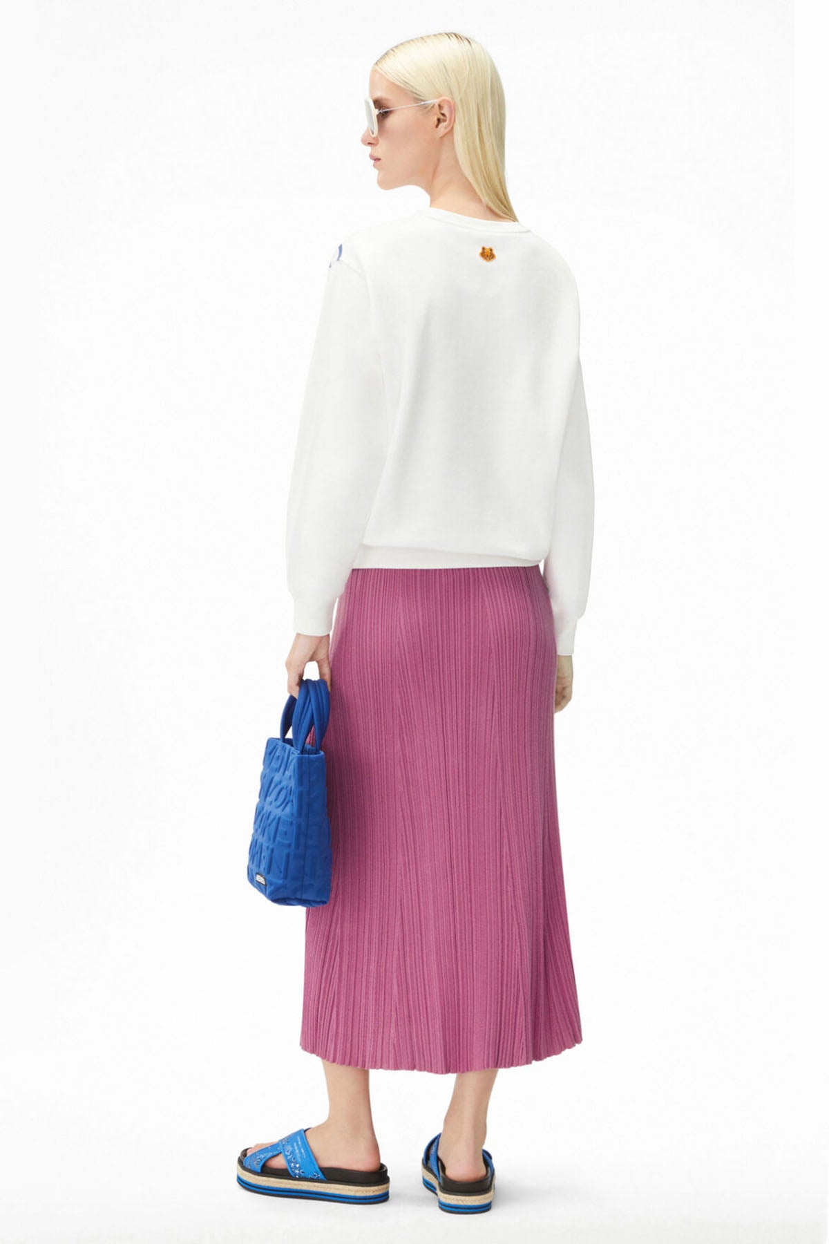 Kenzo K-Tiger Kaplan Logolu Yuvarlak Yaka Sweatshirt-Libas Trendy Fashion Store