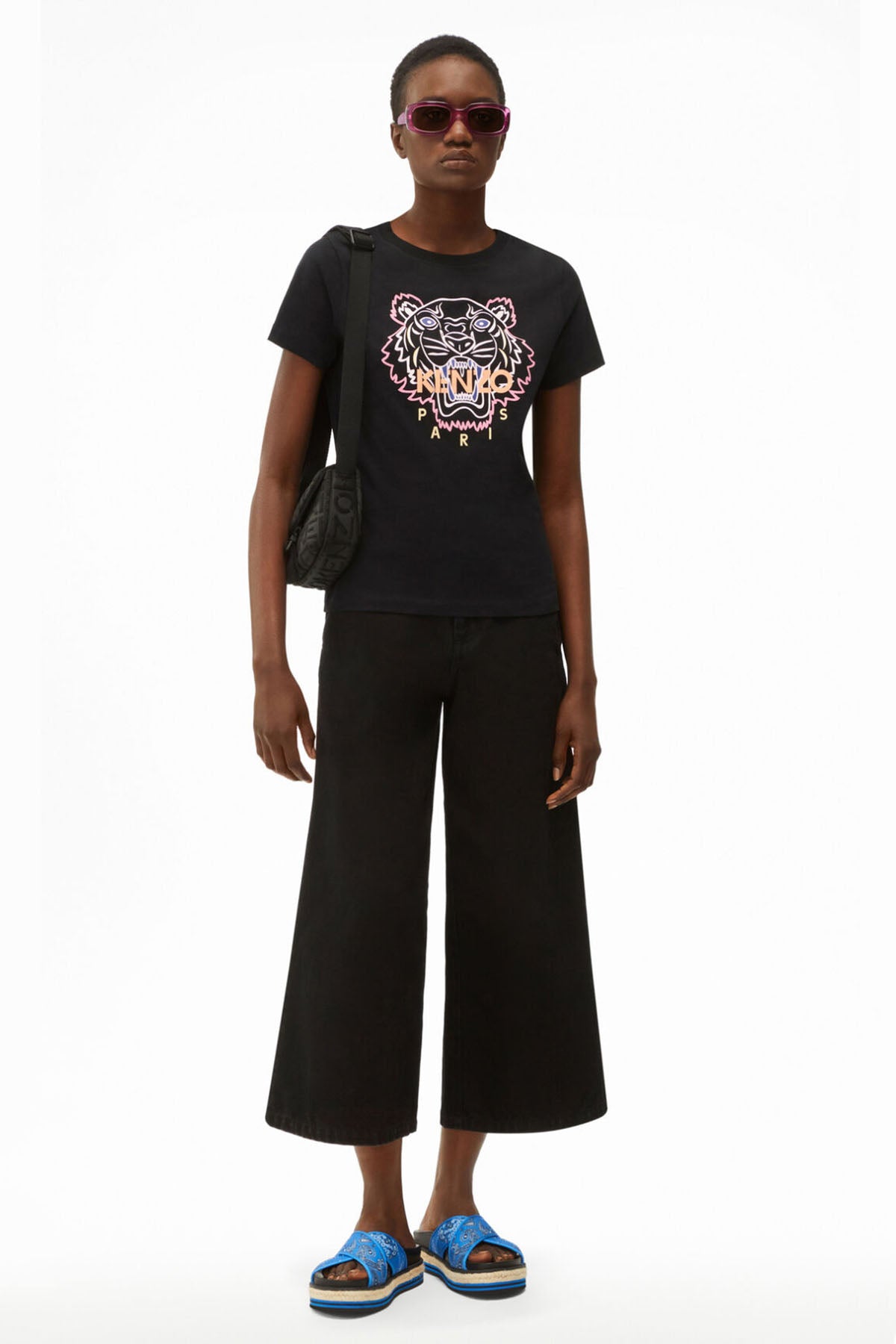 Kenzo Kaplan Logolu T-shirt-Libas Trendy Fashion Store