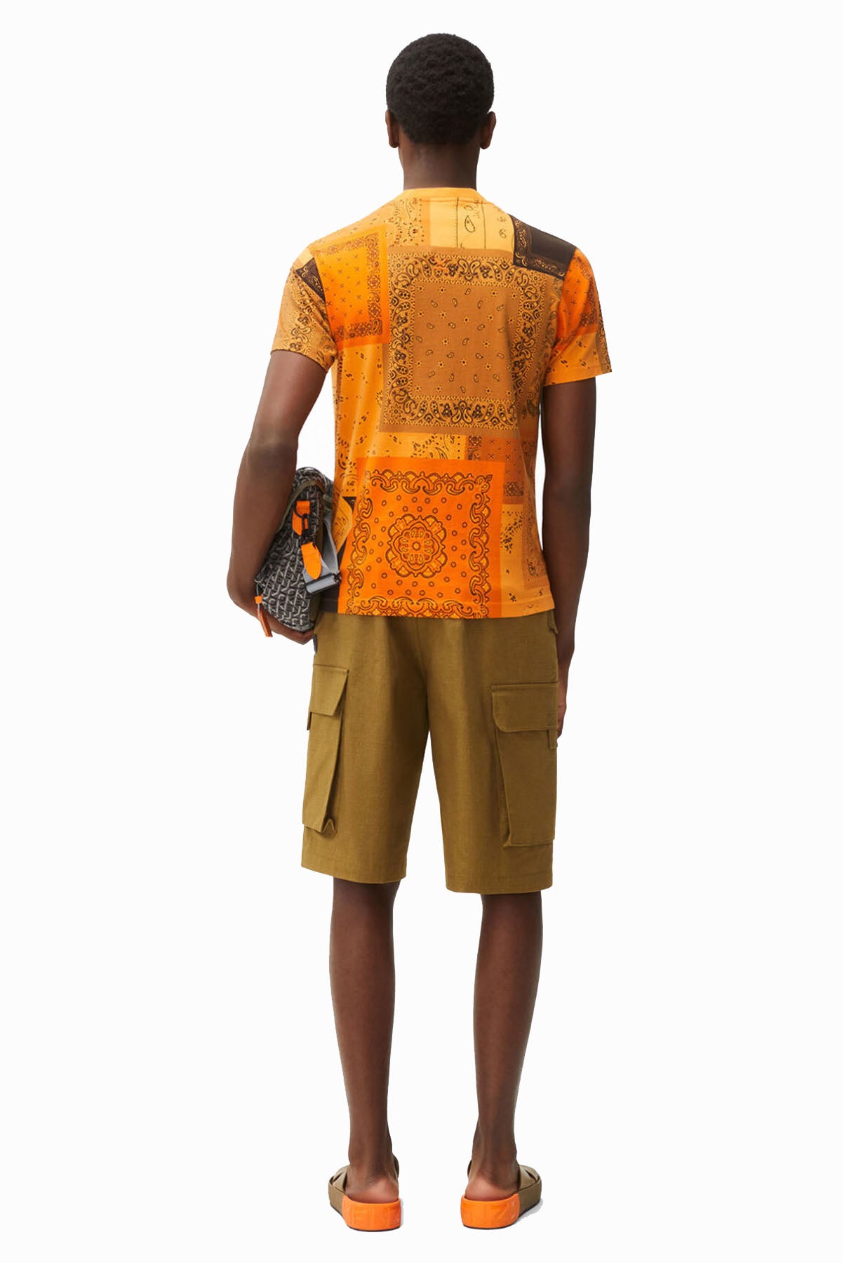 Kenzo Şal Ve Etnik Desenli T-shirt-Libas Trendy Fashion Store