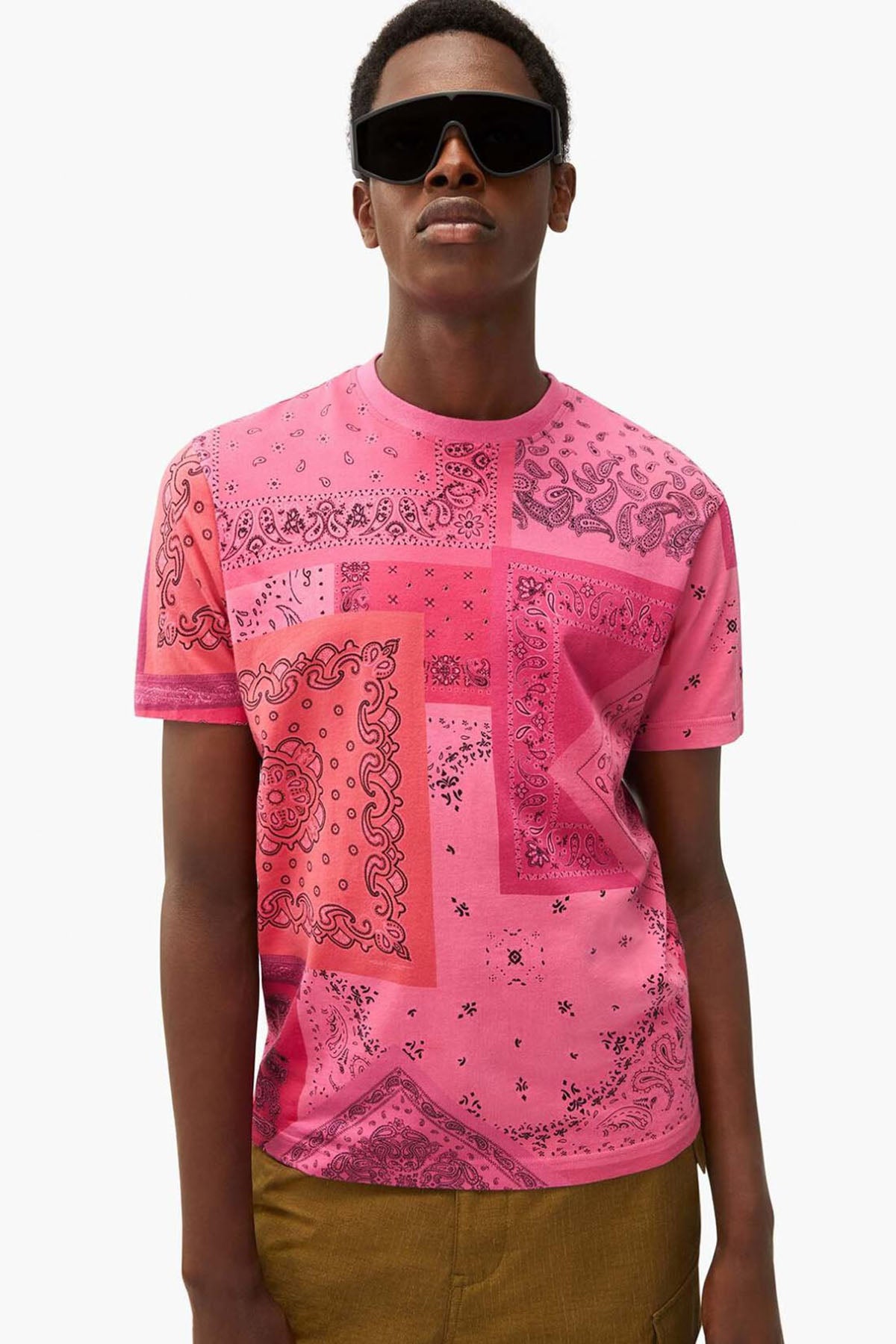 Kenzo Şal Ve Etnik Desenli T-shirt-Libas Trendy Fashion Store