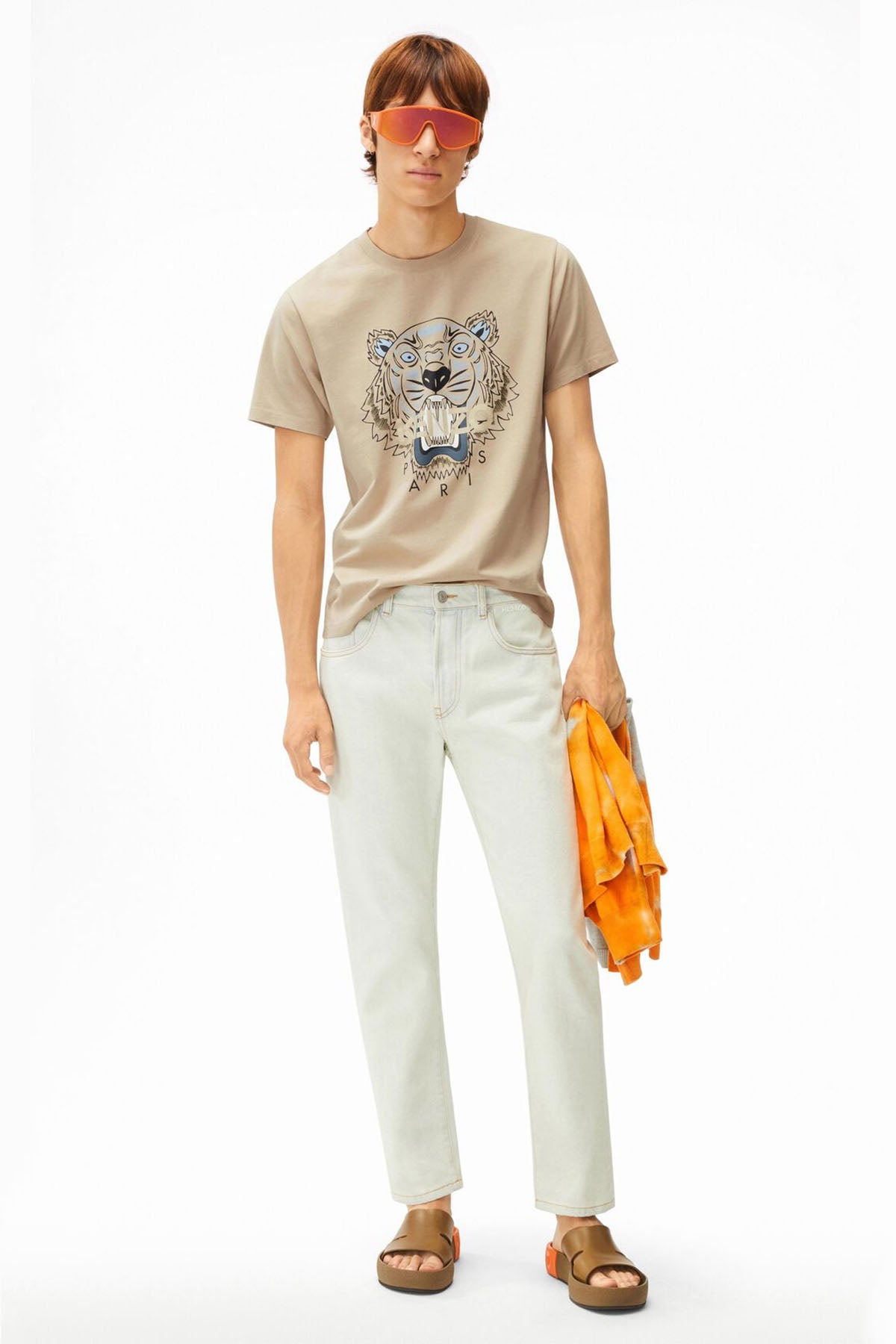 Kenzo Kaplan Logolu T-shirt-Libas Trendy Fashion Store