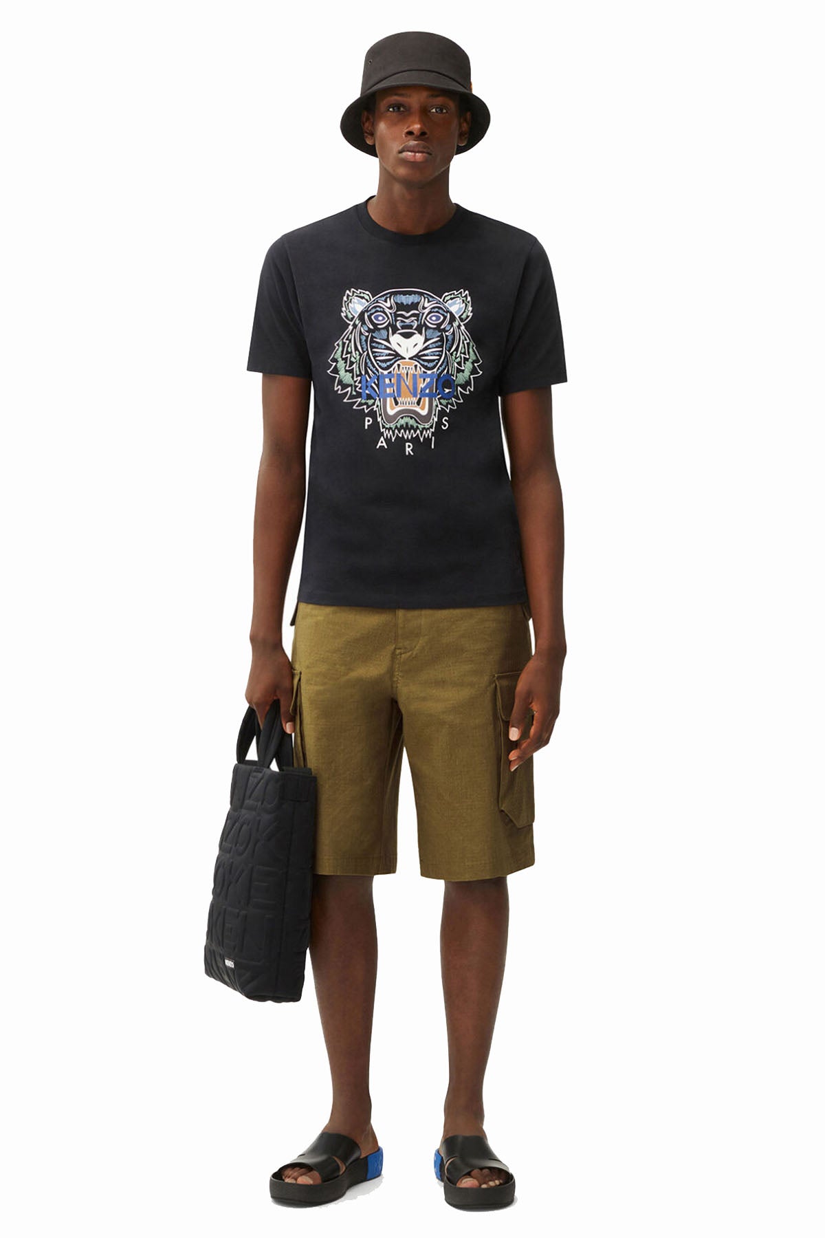 Kenzo Kaplan Logolu T-shirt-Libas Trendy Fashion Store