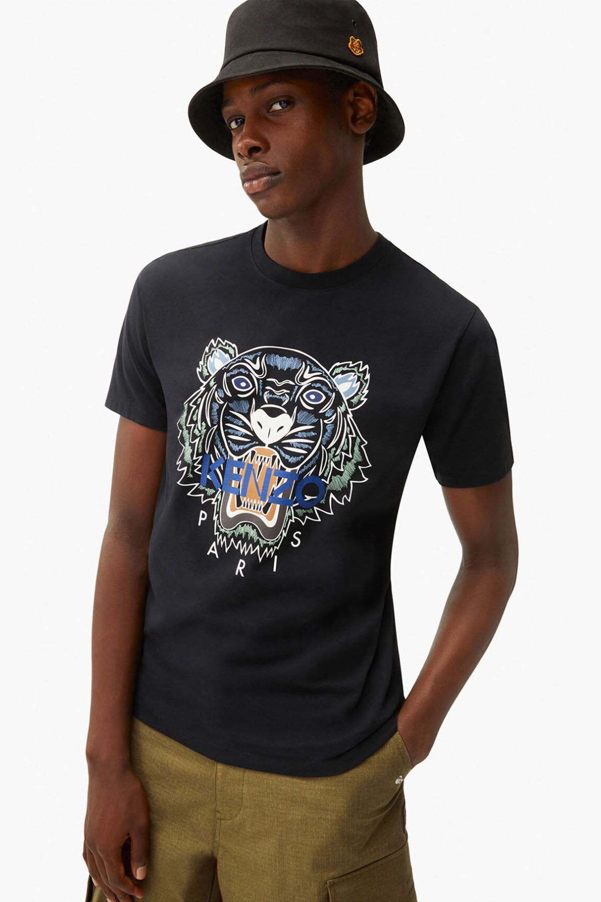 Kenzo Kaplan Logolu T-shirt-Libas Trendy Fashion Store