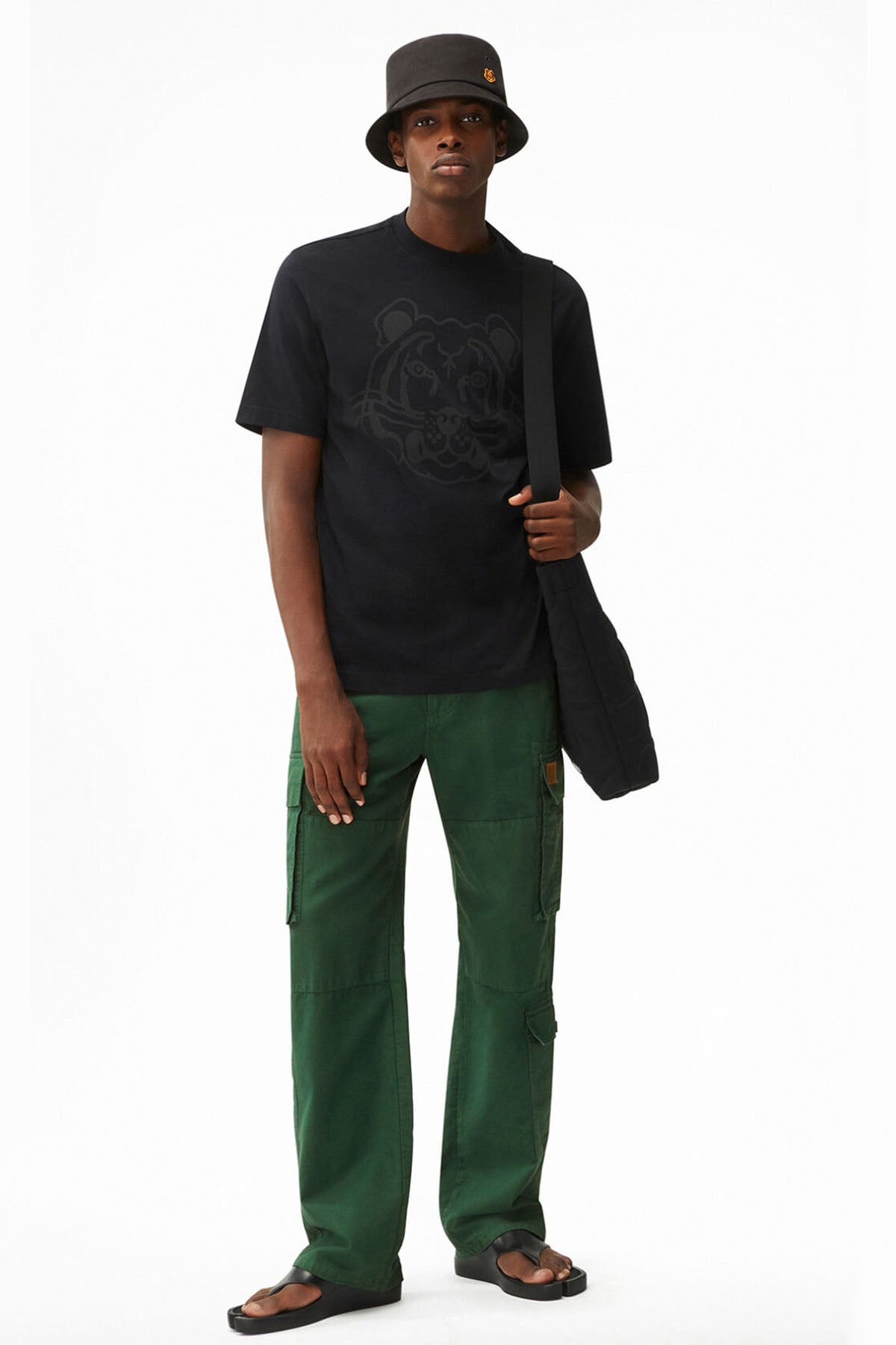 Kenzo Kaplan Logolu T-shirt-Libas Trendy Fashion Store