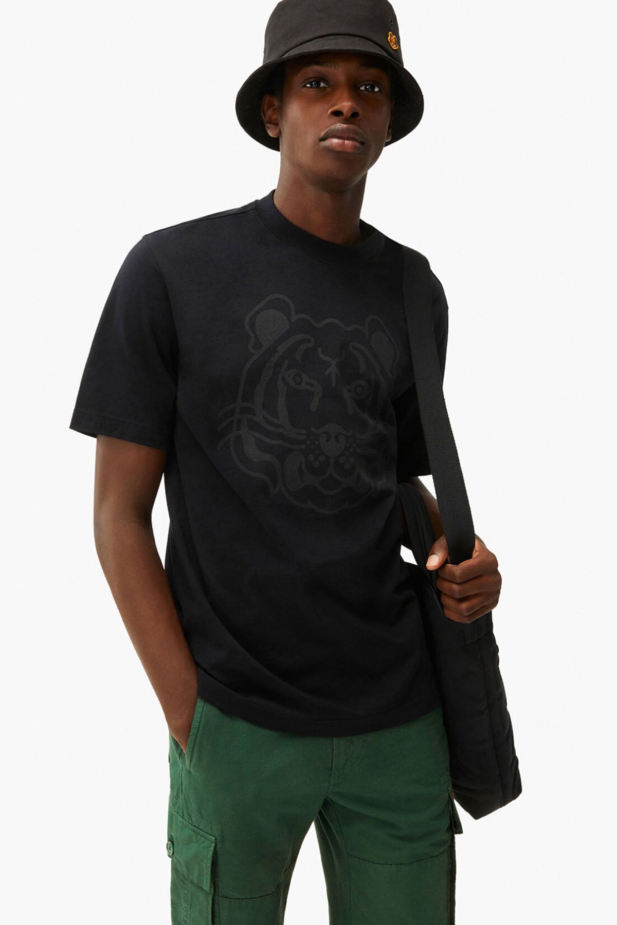 Kenzo Kaplan Logolu T-shirt-Libas Trendy Fashion Store