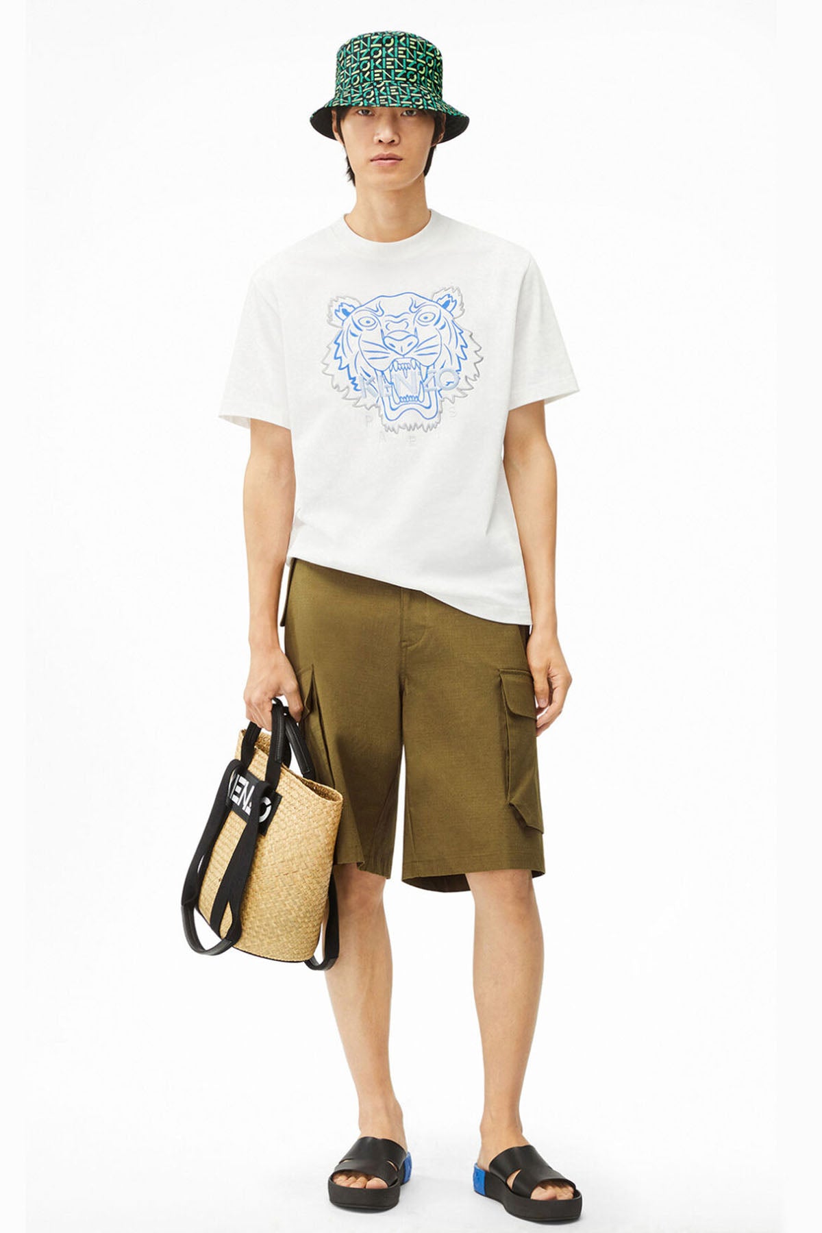 Kenzo Kaplan Logolu T-shirt-Libas Trendy Fashion Store