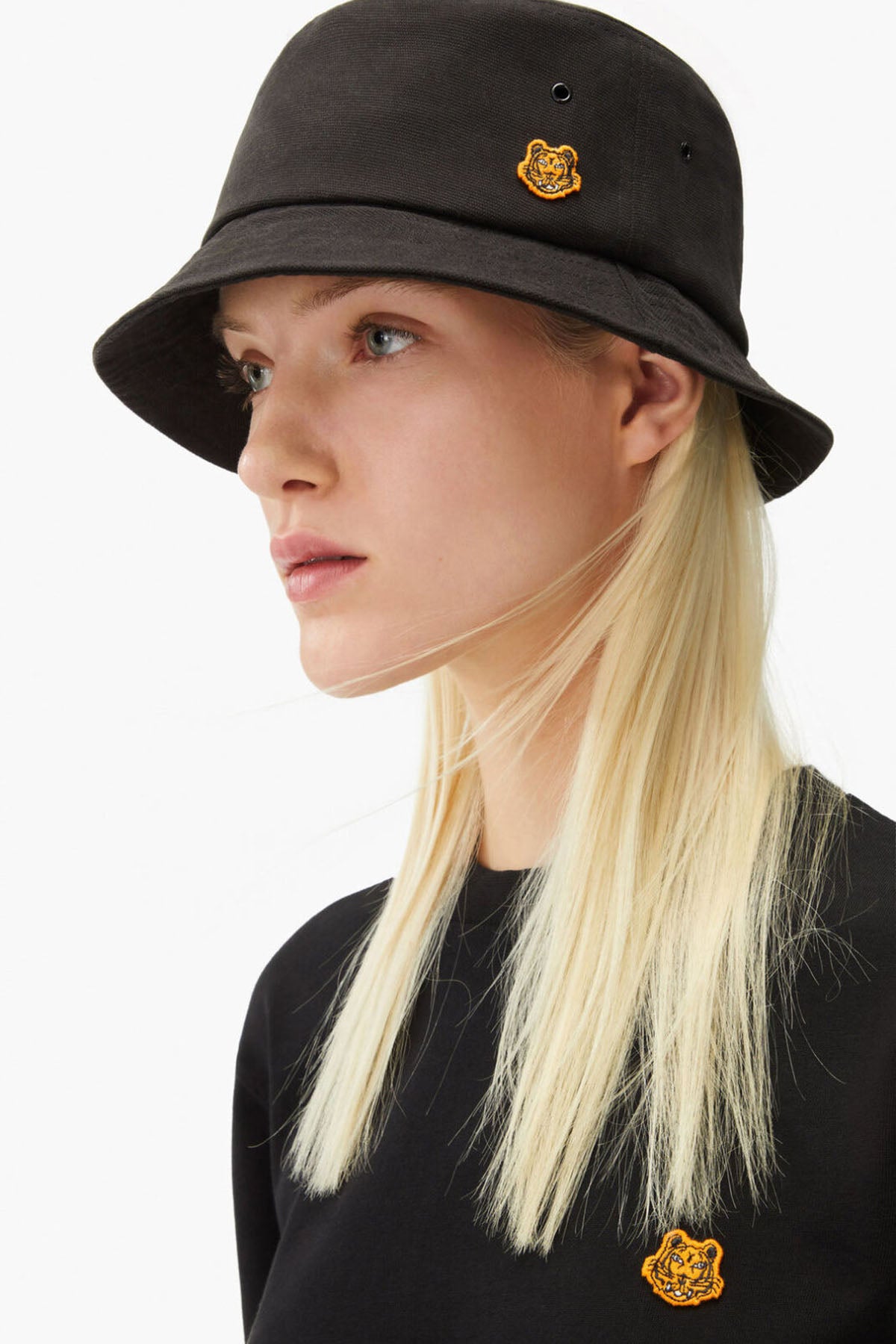 Kenzo Kaplan Logolu Bucket Şapka-Libas Trendy Fashion Store